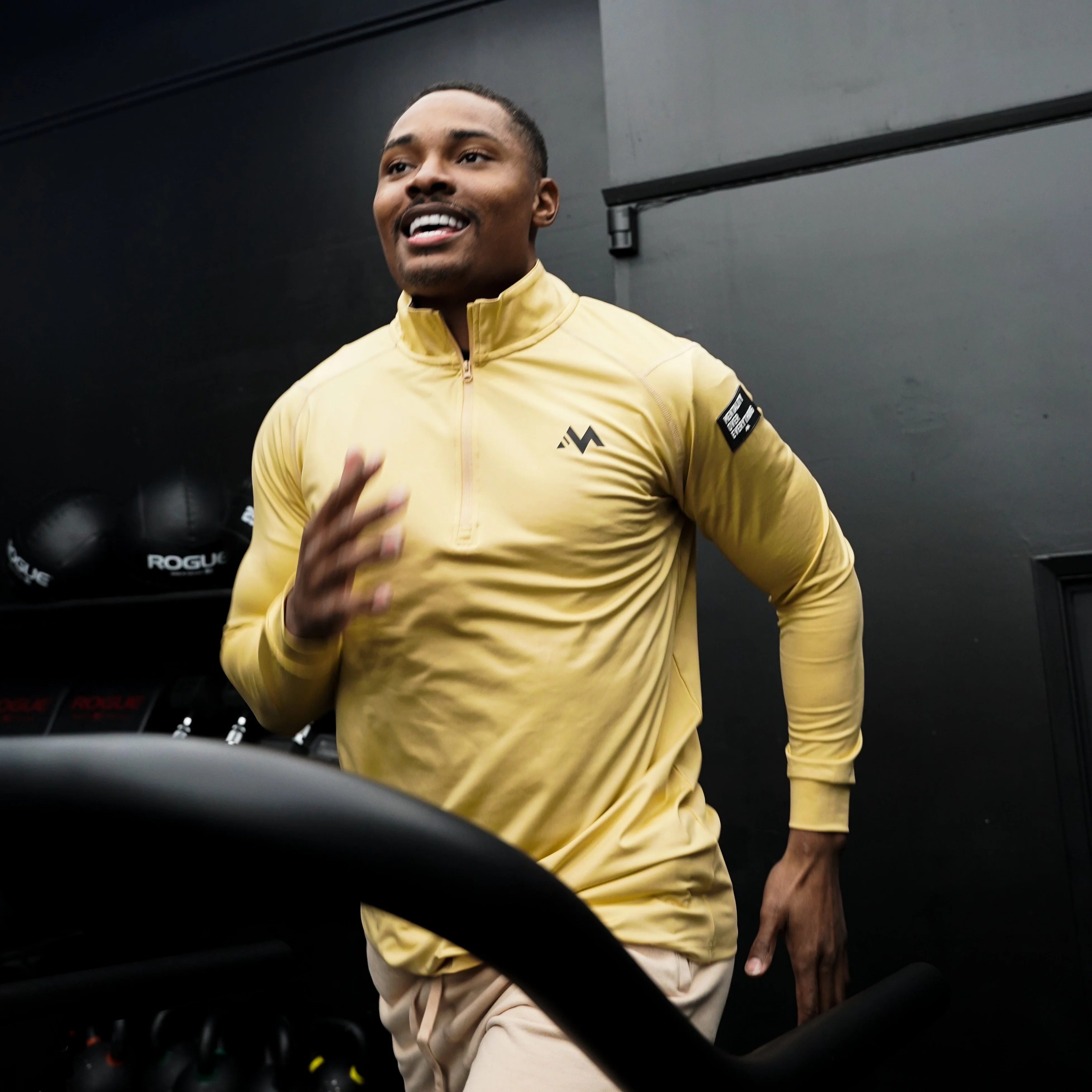 ACTIVE 1/4 Zip - Sunbeam Yellow - Image 4