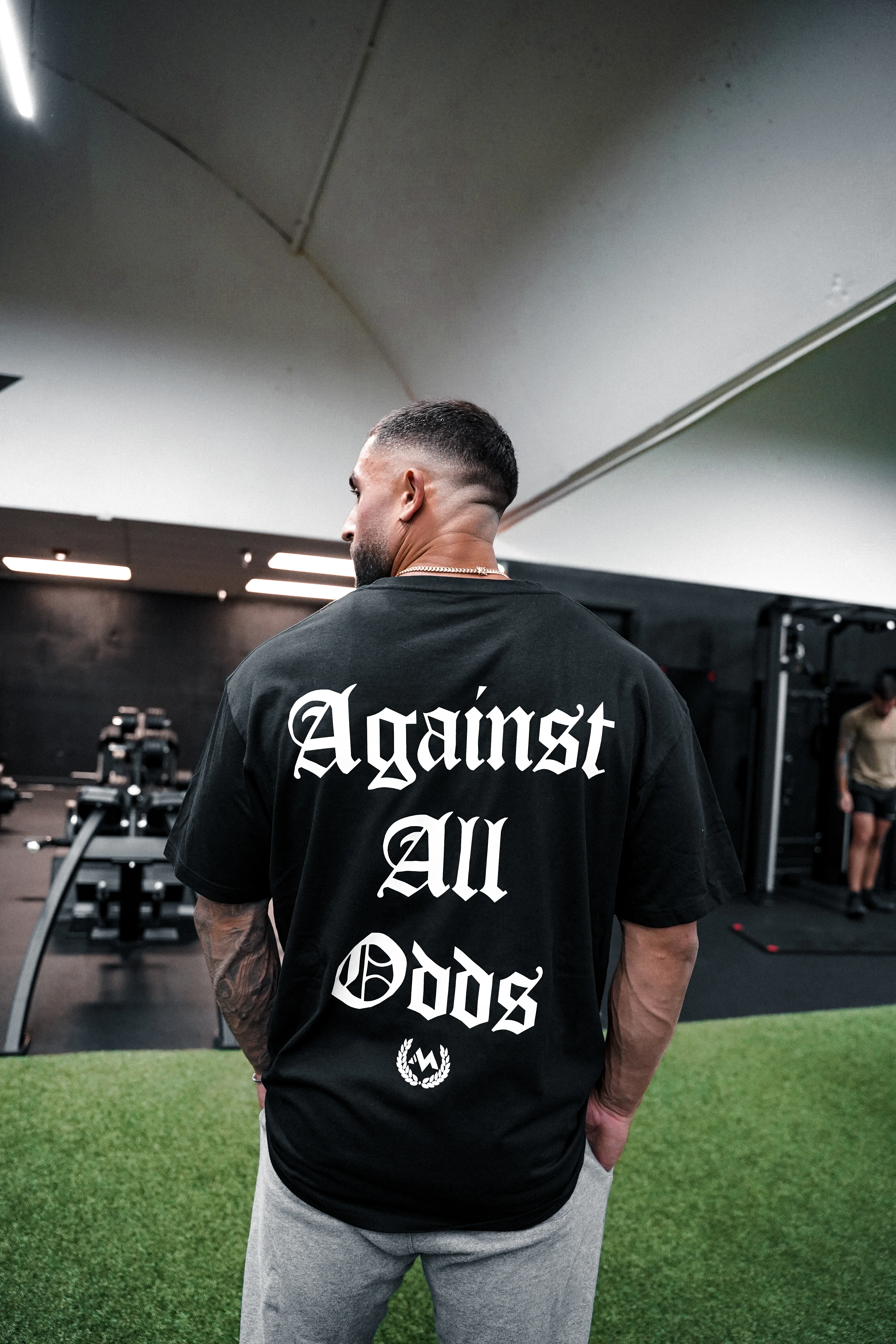 'AGAINST ALL ODDS' WORDMARK TEE - Image 5