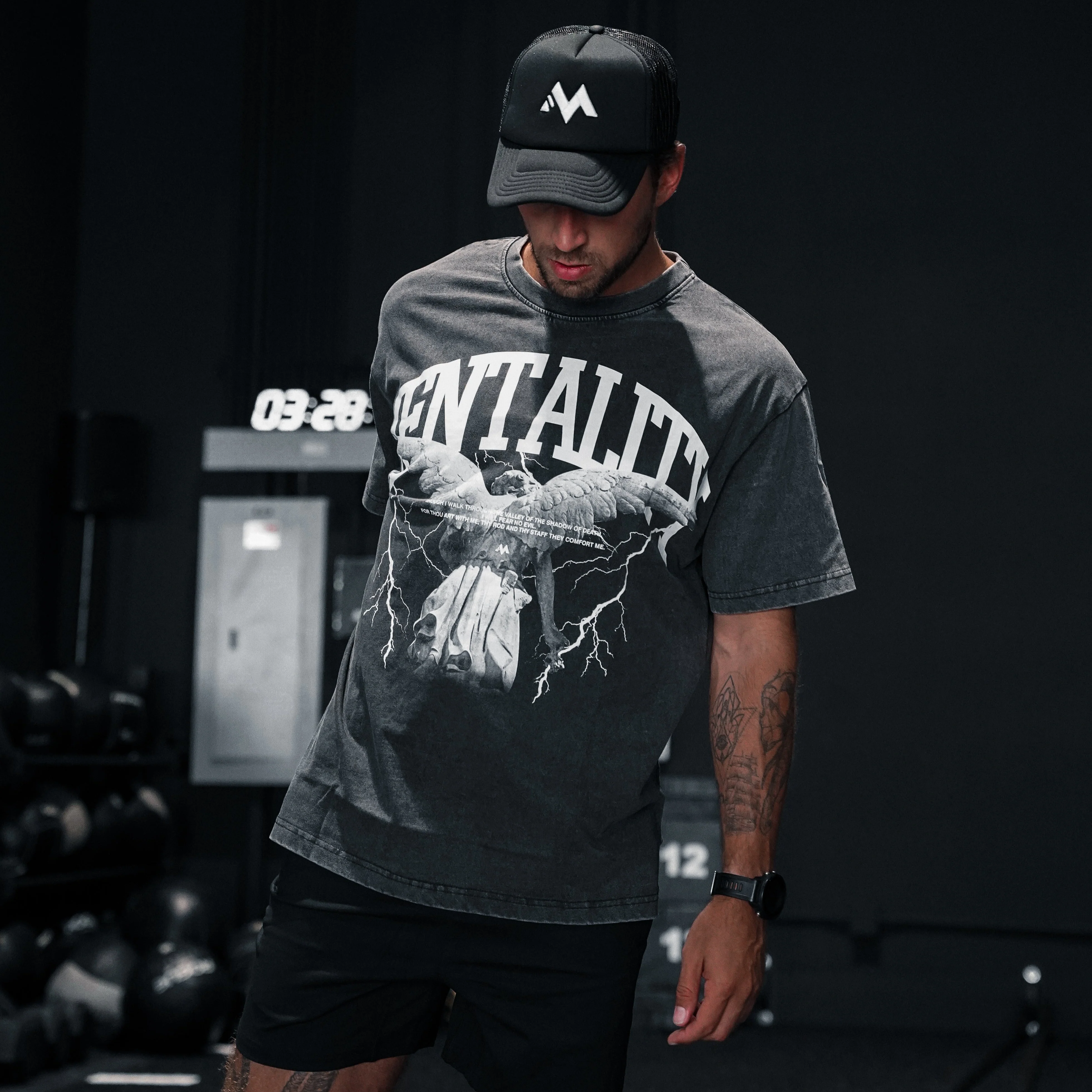 ANGEL MENTALITY - VINTAGE TEE - Image 5