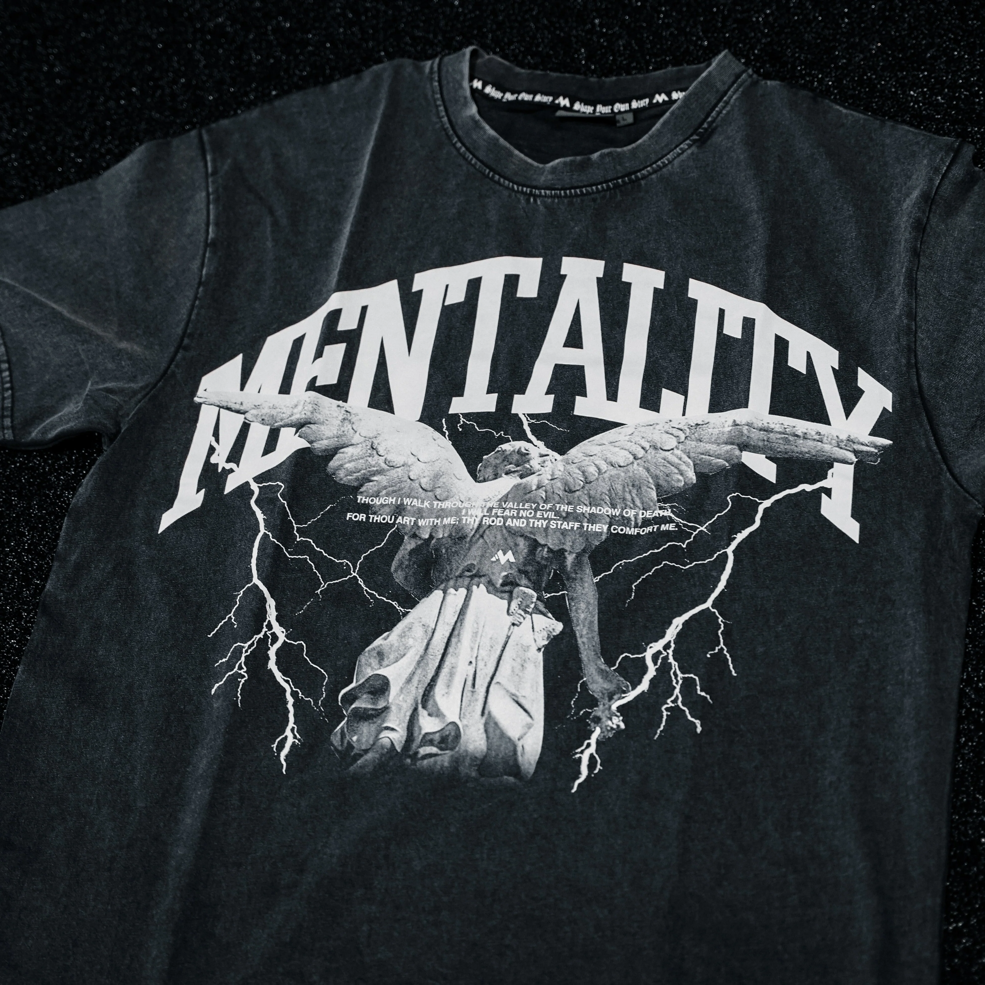 ANGEL MENTALITY - VINTAGE TEE - Image 6