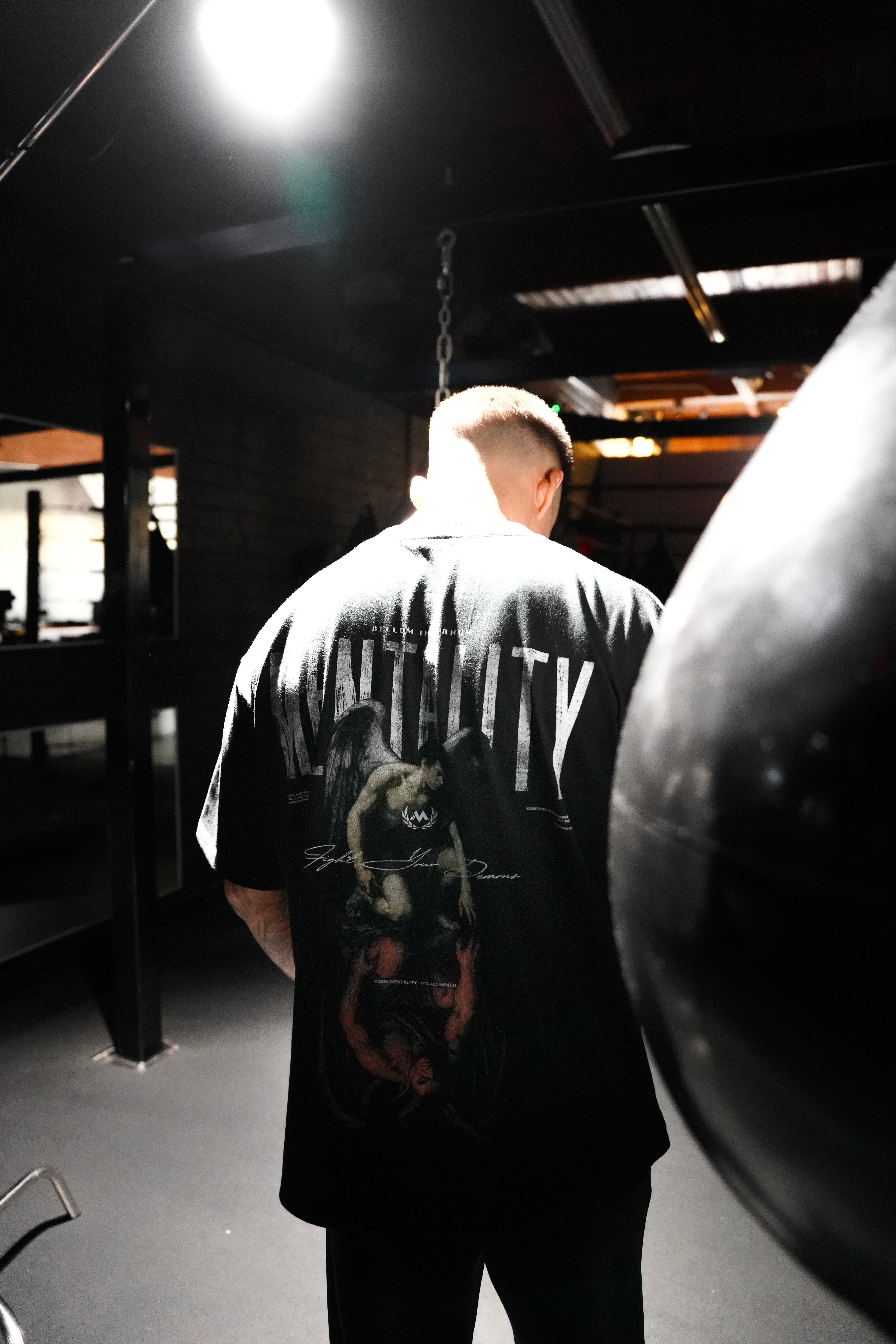 'BELLUM INTERNUM' TEE - BLACK - Image 3