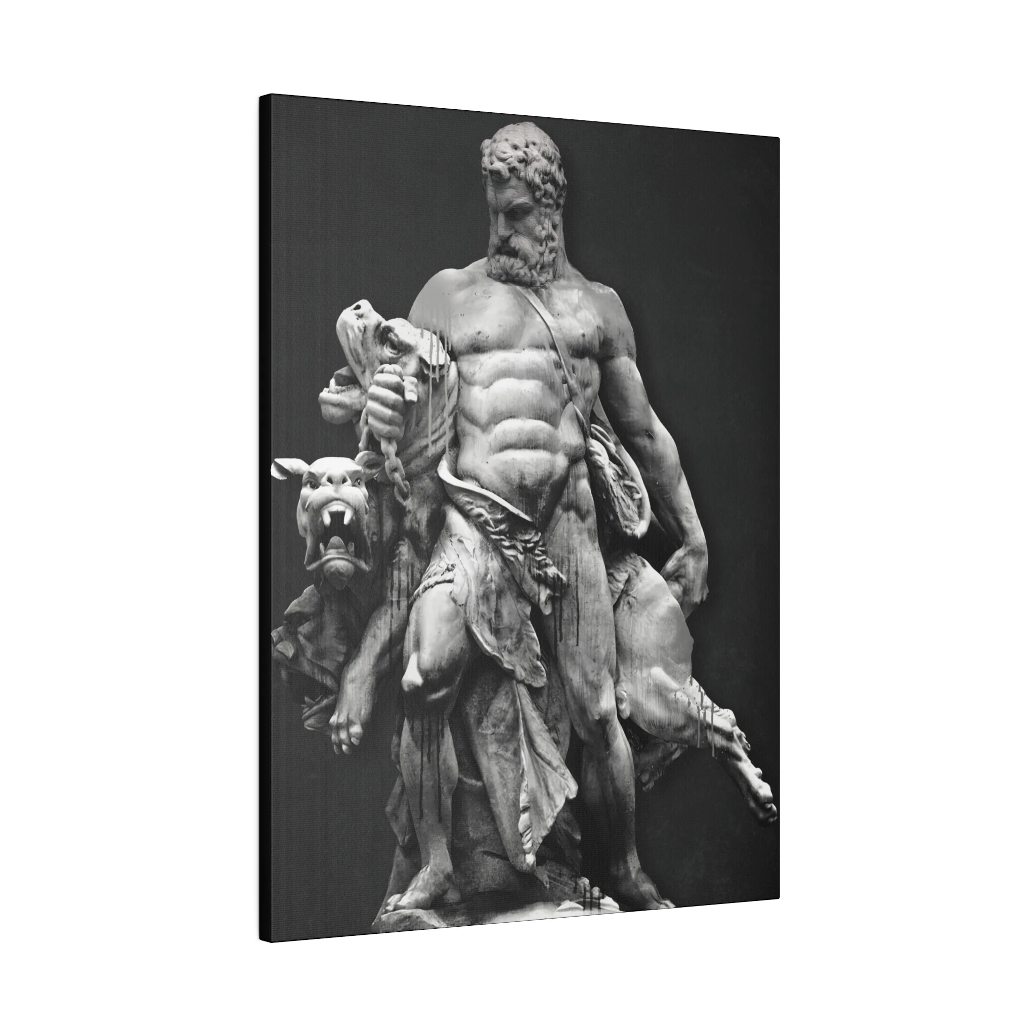 CLASSIC 'HERCULES VS CERBERUS' Canvas - Image 2