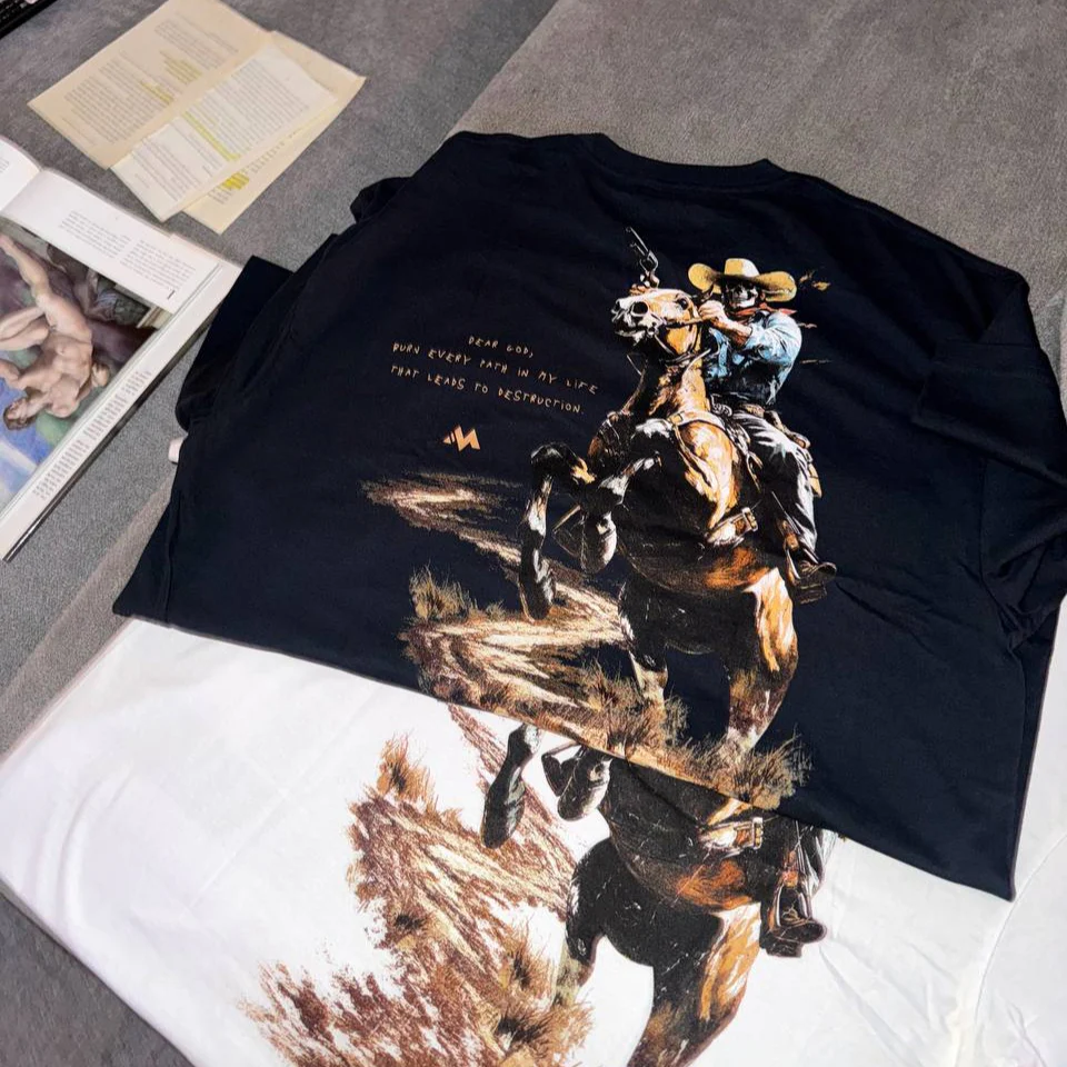 DEATH RODEO TEE - NAVY BLUE - Image 6