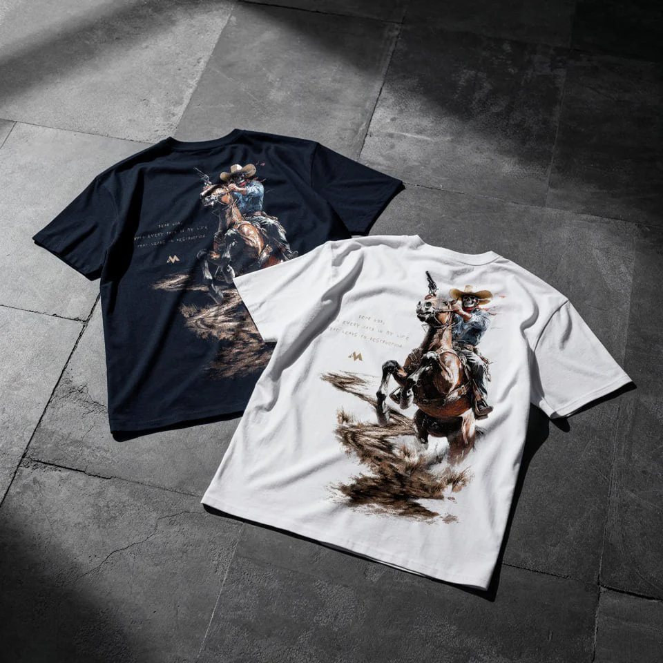 DEATH RODEO TEE - WHITE - Image 3