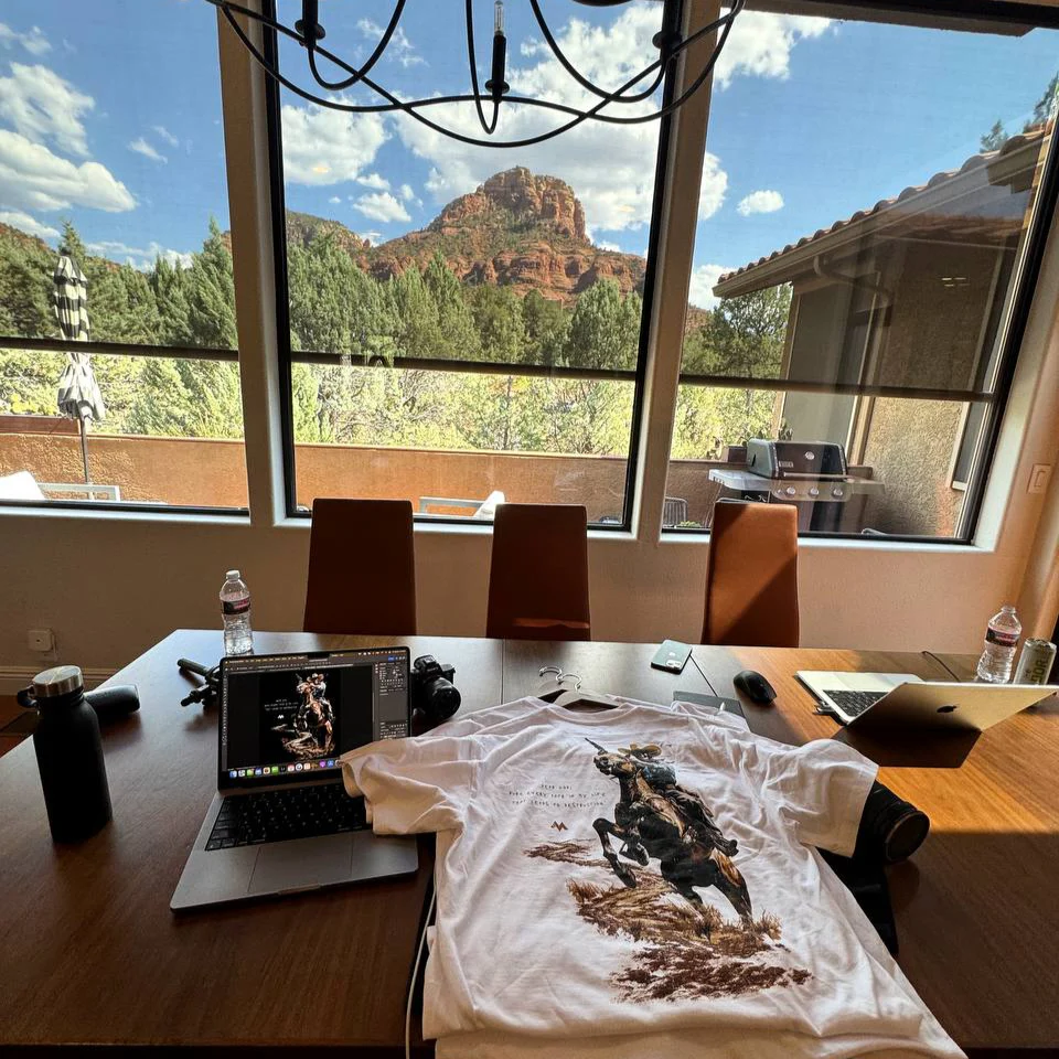 DEATH RODEO TEE - WHITE - Image 6