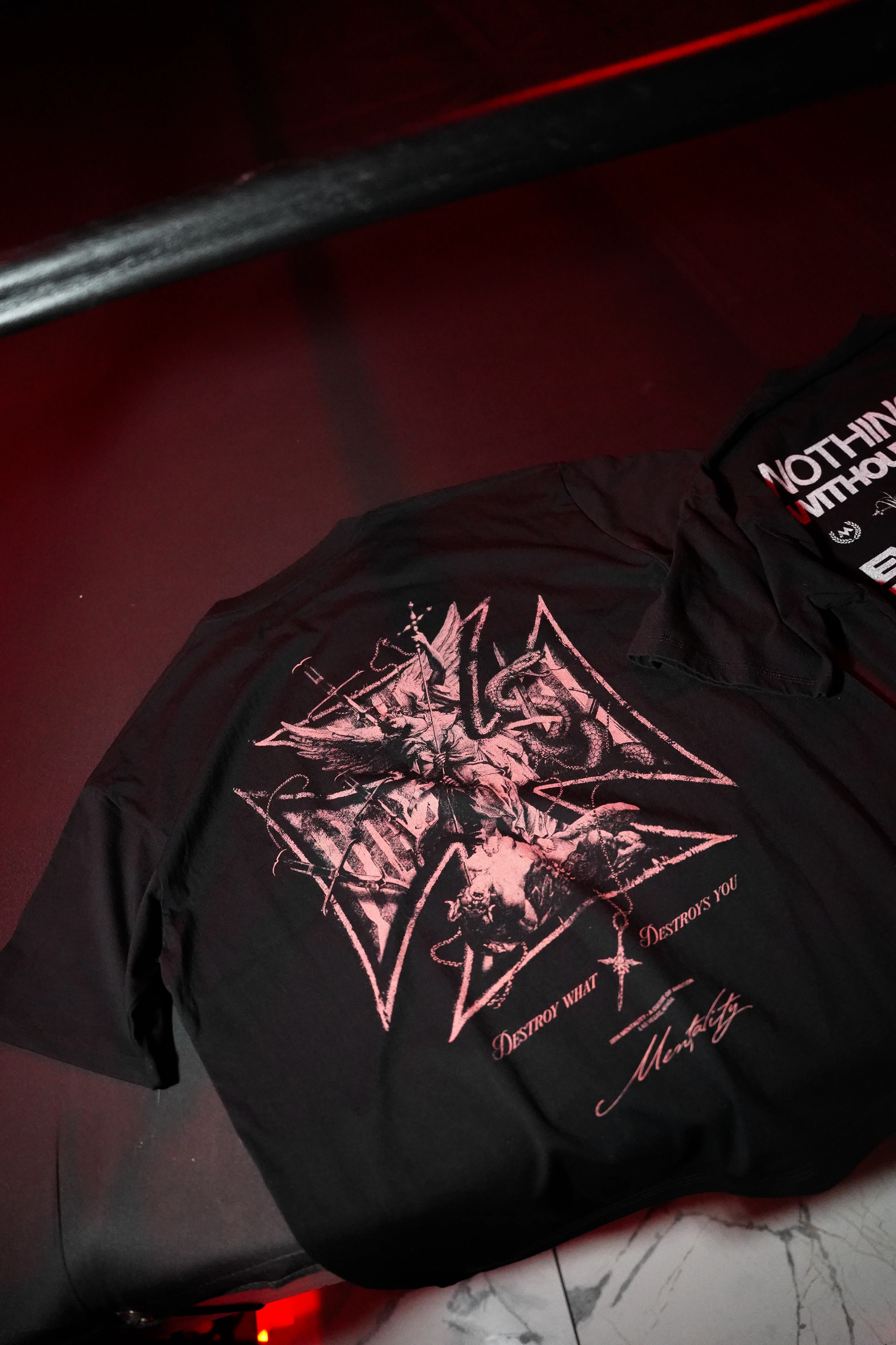 DESTROY TEE - BLACK - Image 4