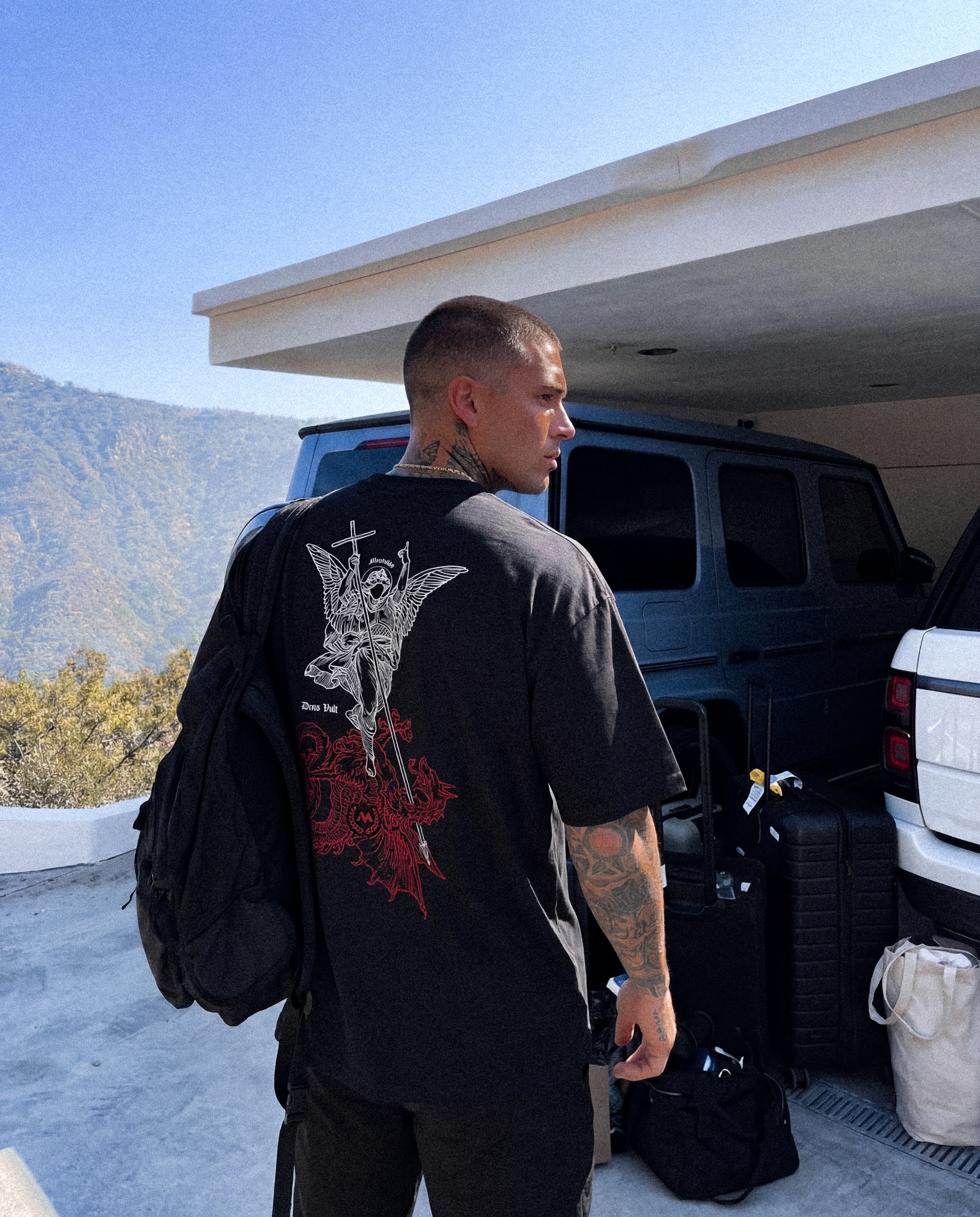 DRAGON SLAYER TEE - BLACK - Image 4