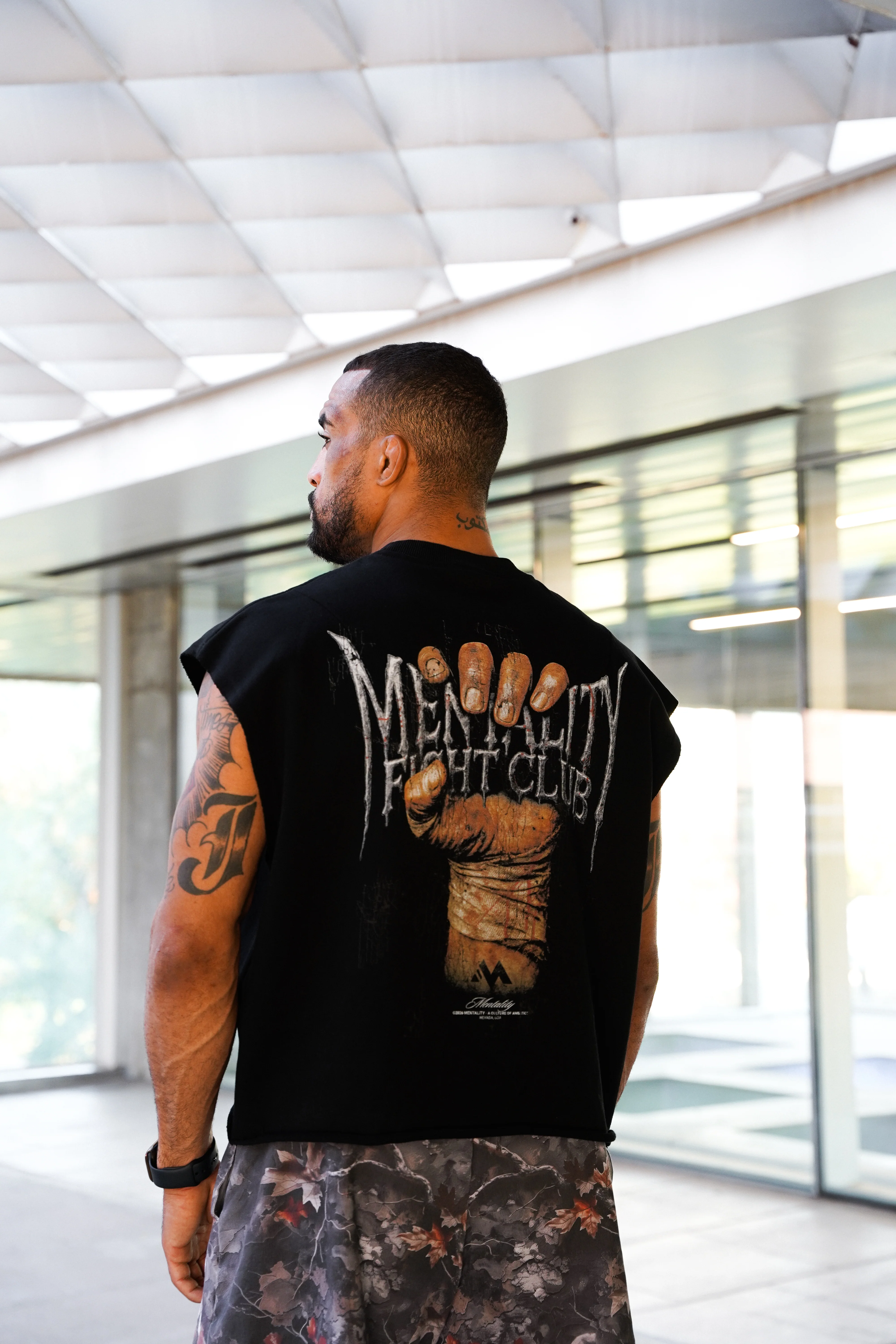 FIGHT CLUB BOXY CUT-OFF - Image 4