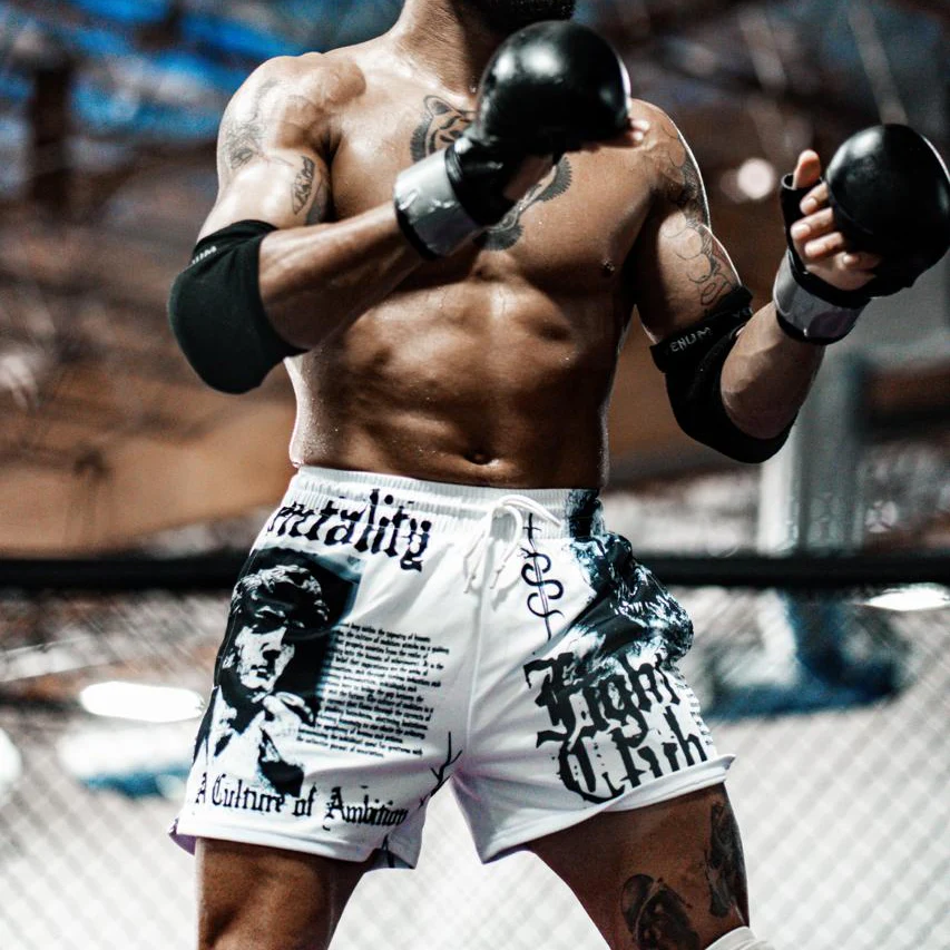'FIGHT CLUB' MESH SHORTS - Image 3