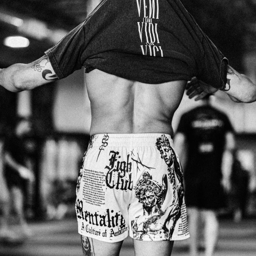'FIGHT CLUB' MESH SHORTS - Image 5