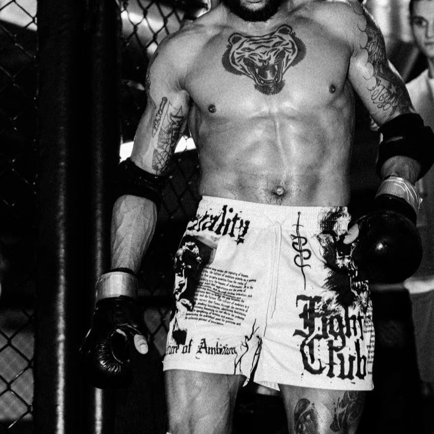 'FIGHT CLUB' MESH SHORTS - Image 6