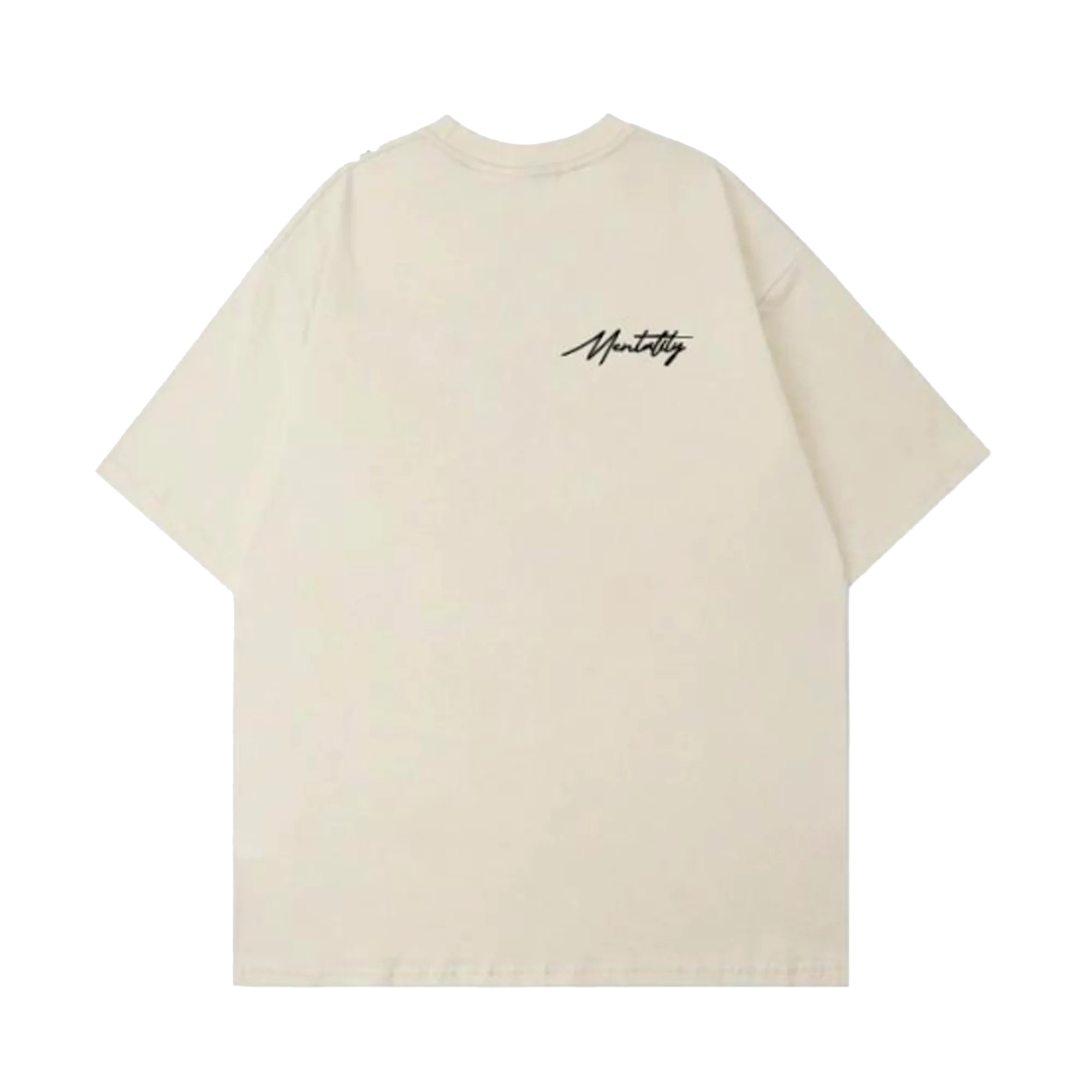 'GOD, GOALS, GLORY' WORDMARK TEE - CREAME / 10 UNITS LEFT/ CLEARANCE - Image 2