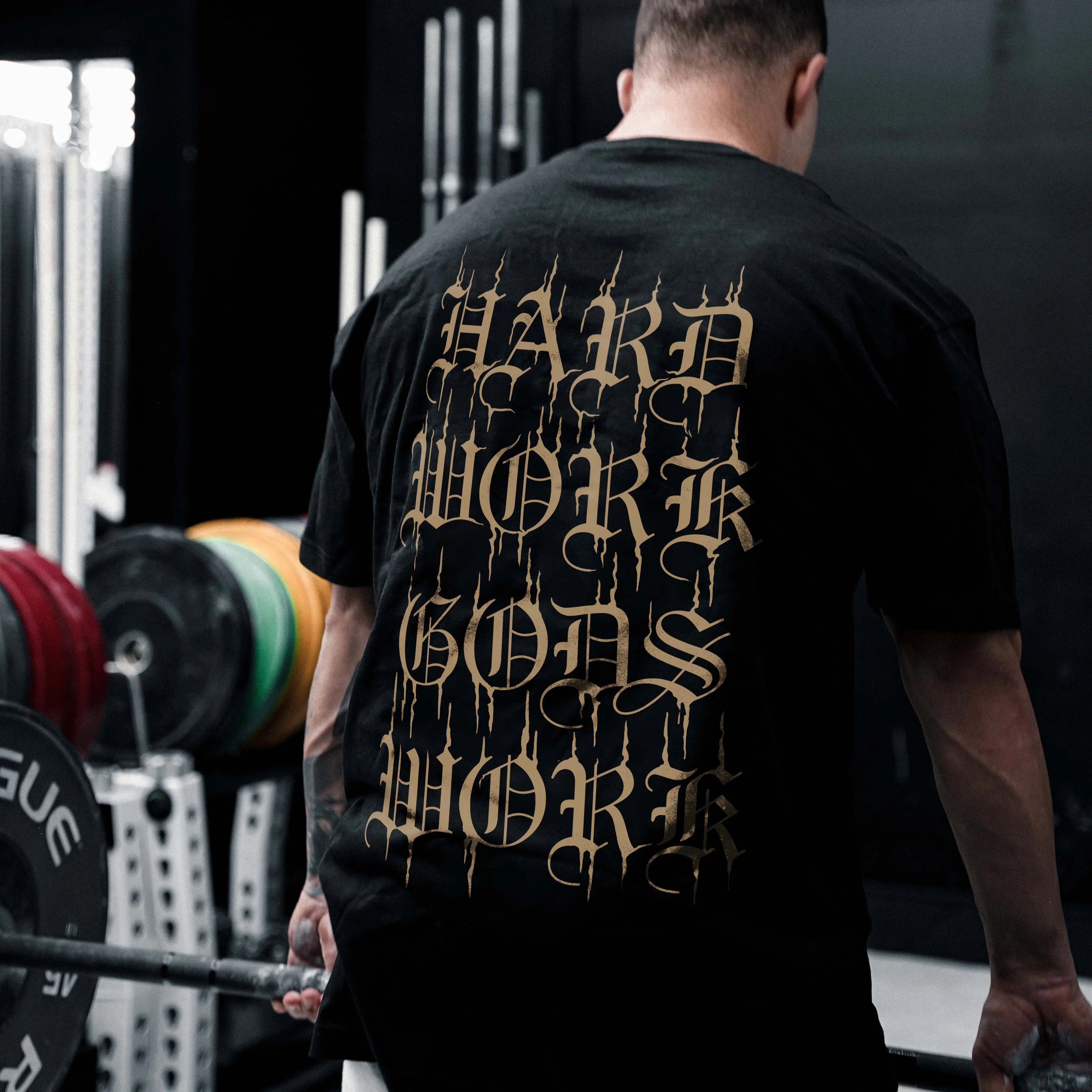 GOD'S WORK SCRIPT TEE - Image 6