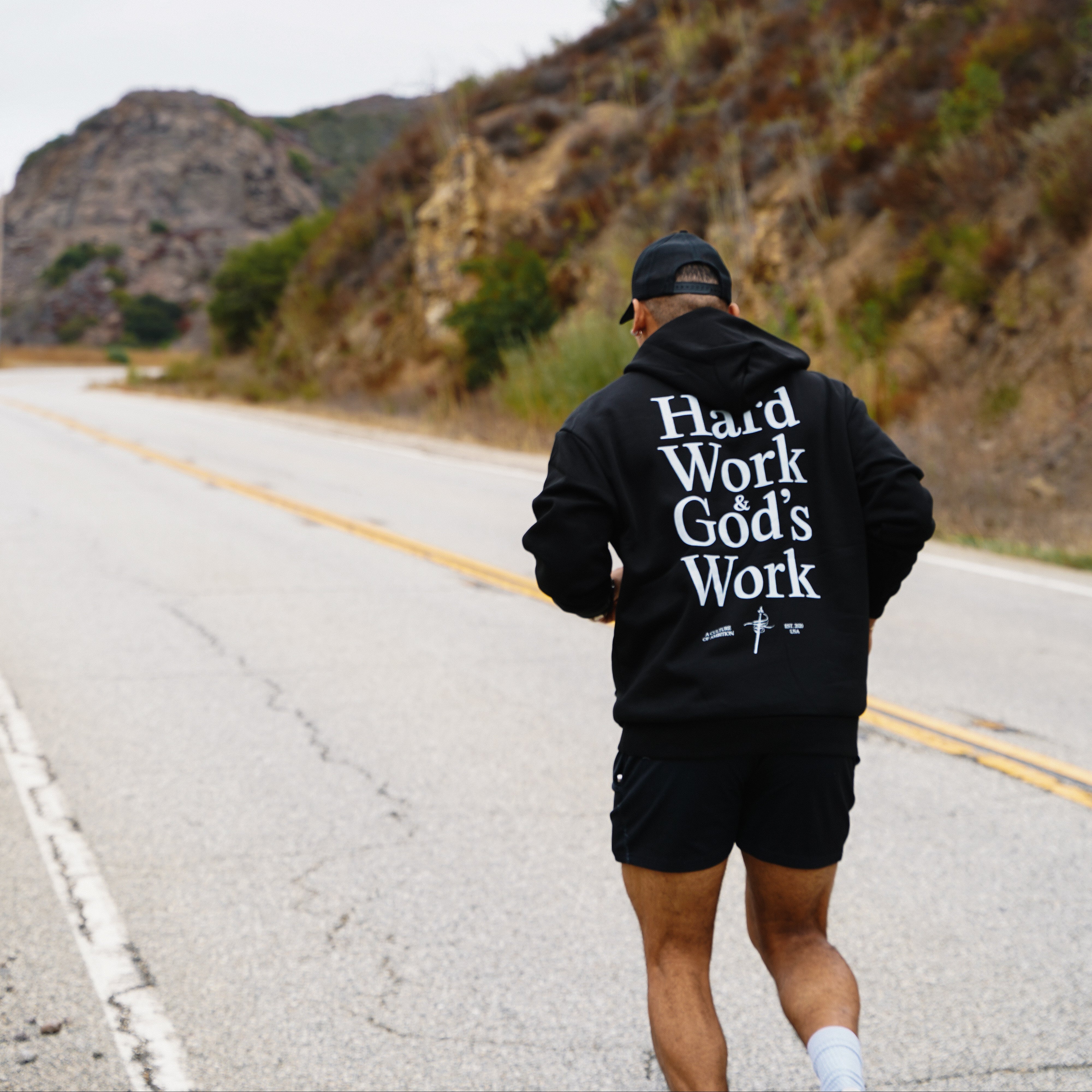 HEAVEN'S WILL HOODIE - BLACK - Image 5