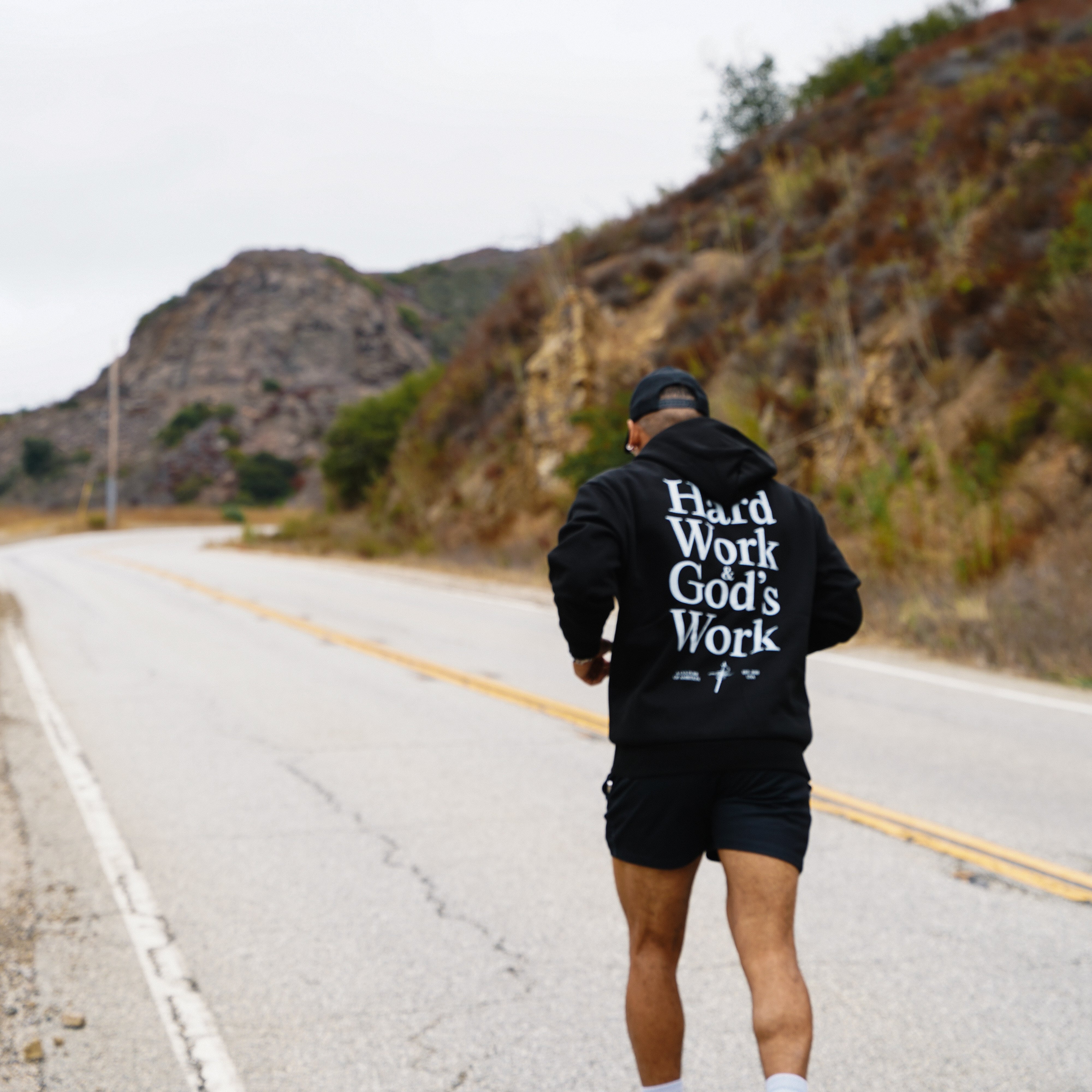 HEAVEN'S WILL HOODIE - BLACK - Image 6