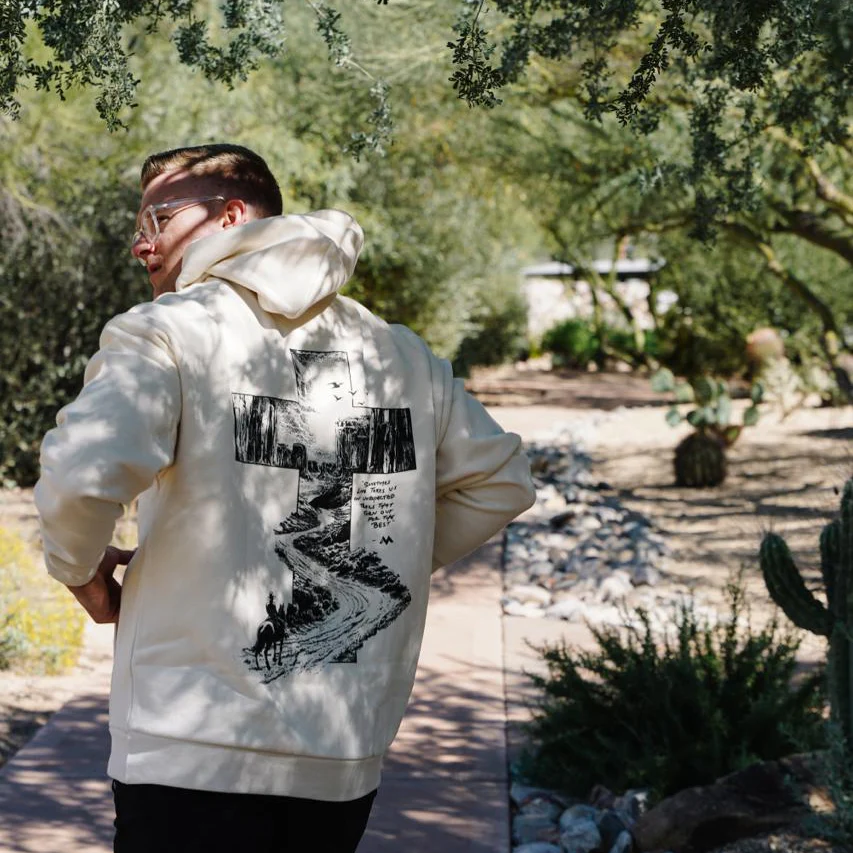 PARADISE TRAIL HOODIE - CREAM - Image 5
