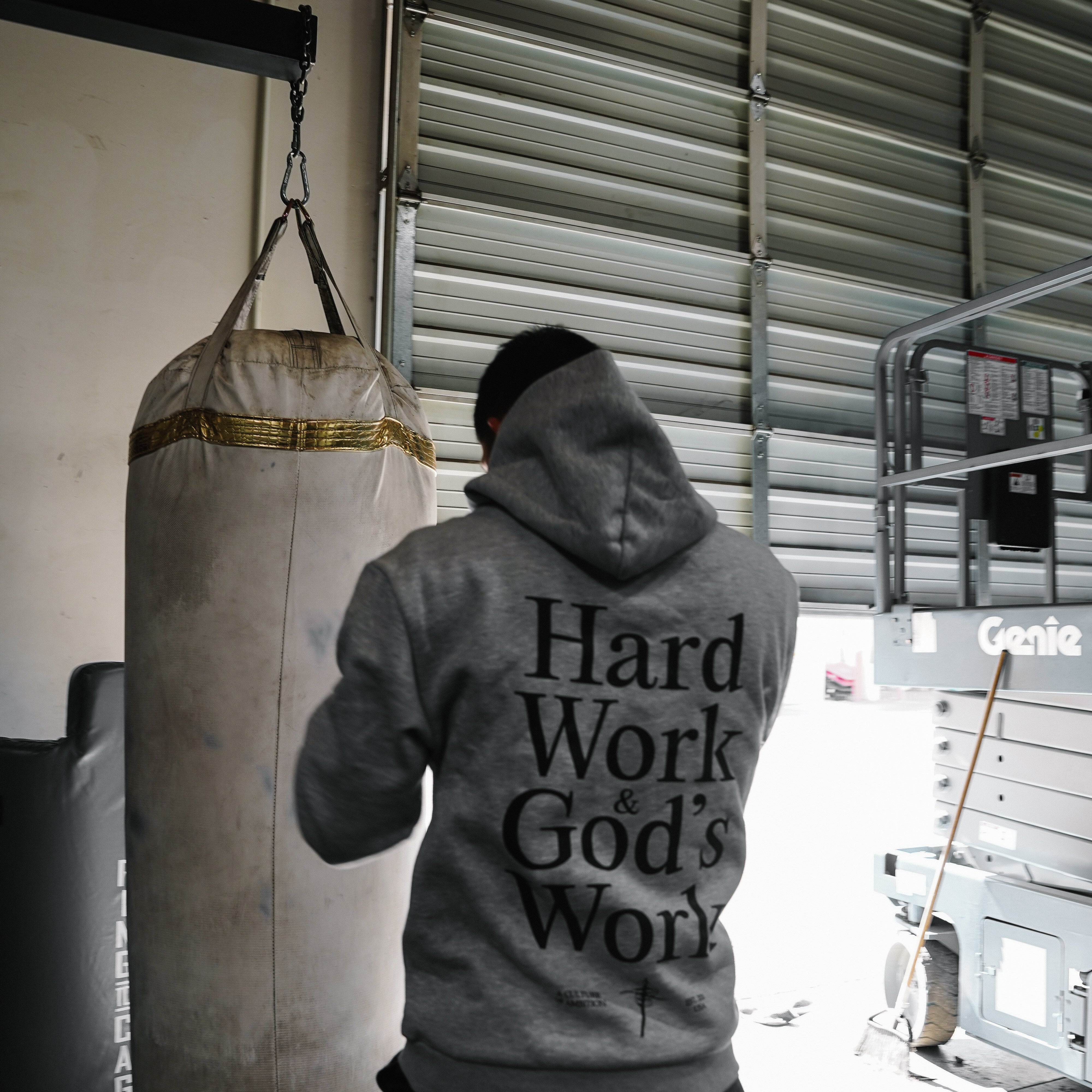 HEAVEN'S WILL HOODIE - GRAY - Image 3