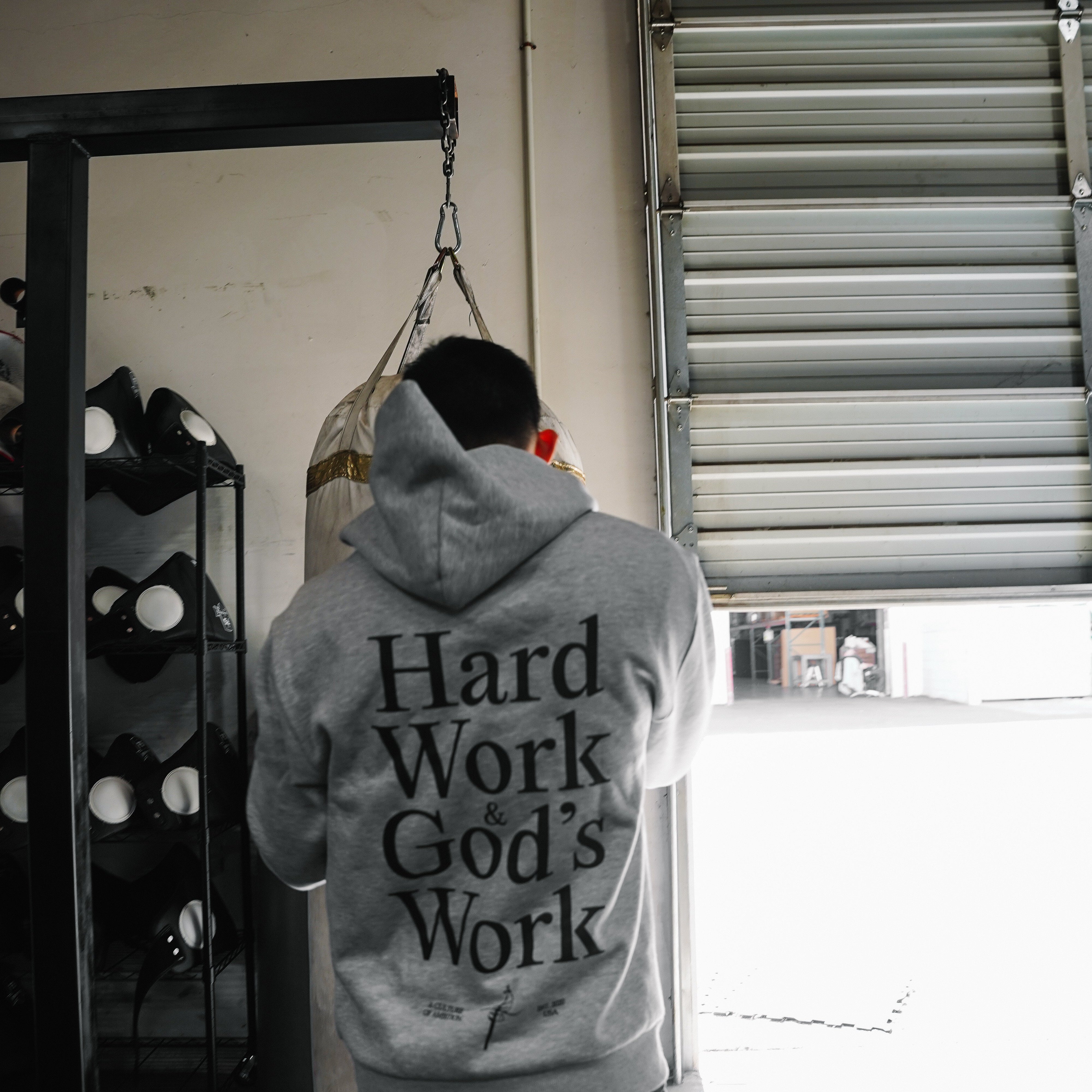 HEAVEN'S WILL HOODIE - GRAY - Image 4