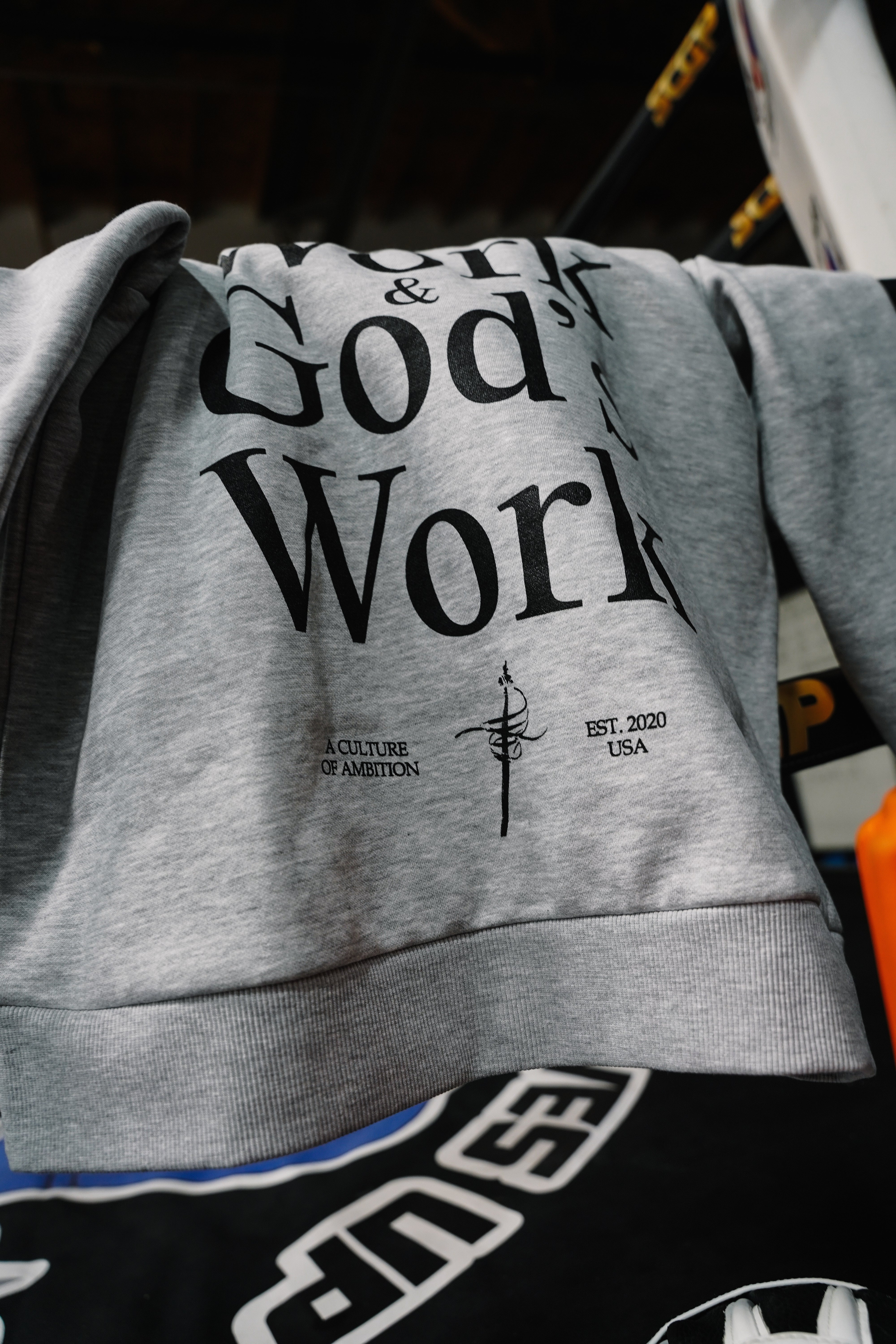 HEAVEN'S WILL HOODIE - GRAY - Image 6