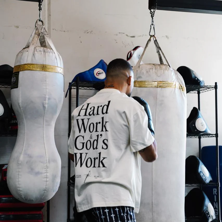 HEAVEN'S WILL TEE - CREAM - Image 4