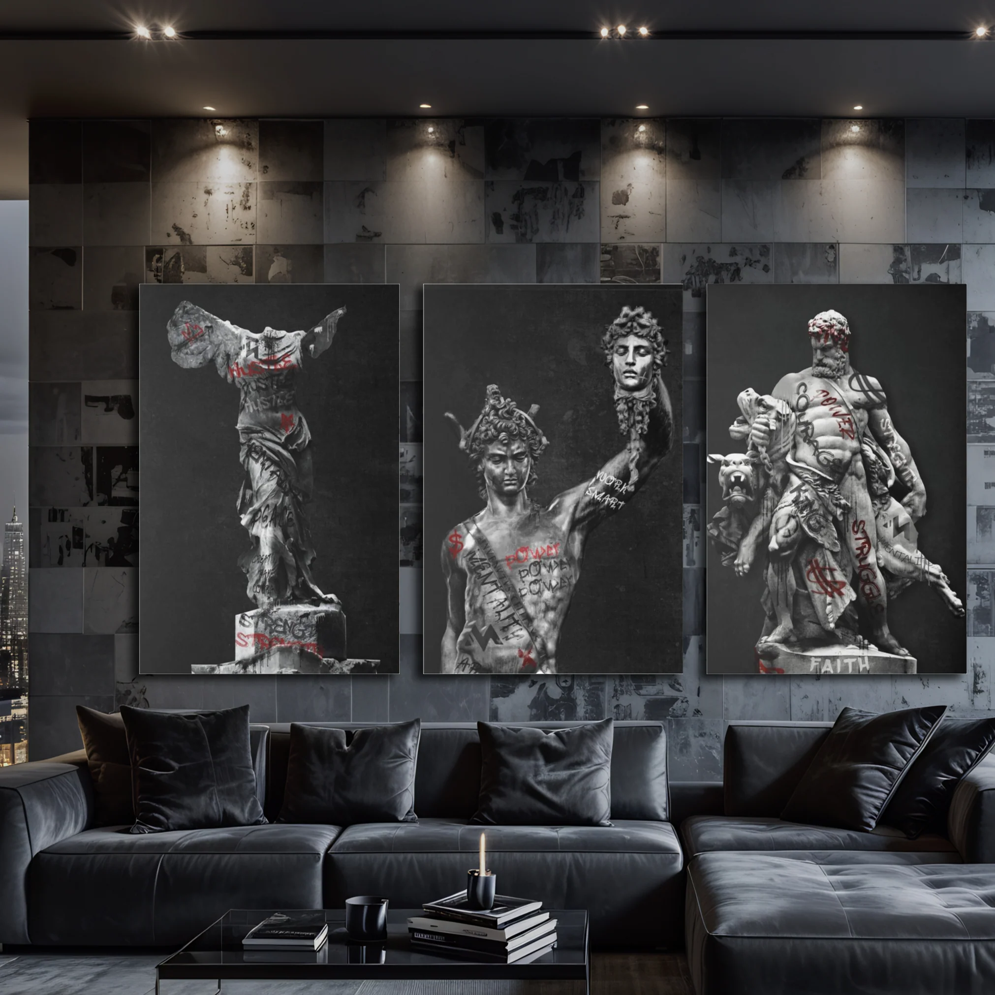 GRAFFITI - 'ANGEL OF VICTORY' Canvas - Image 5