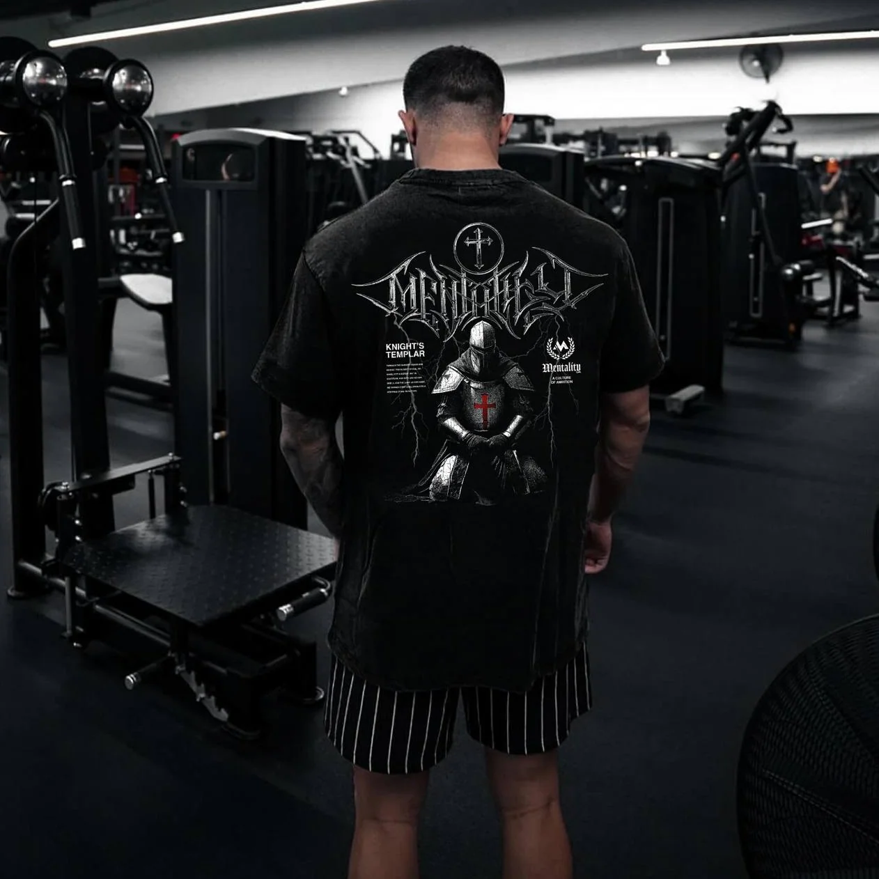 'KNEEL OF GRATITUDE' Tee - Black - Image 3