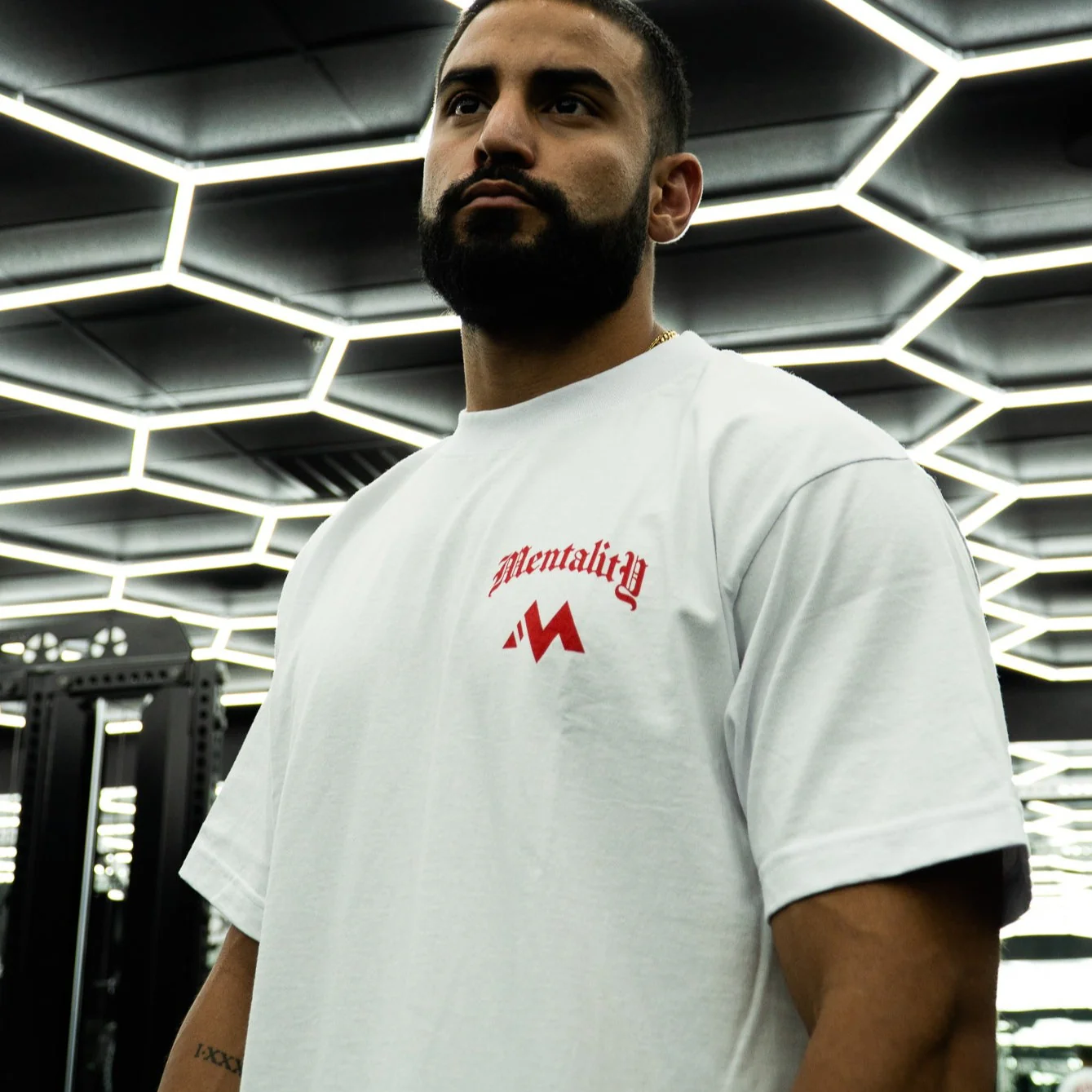 'KNIGHT'S DUALITY' TEE - WHITE - Image 3