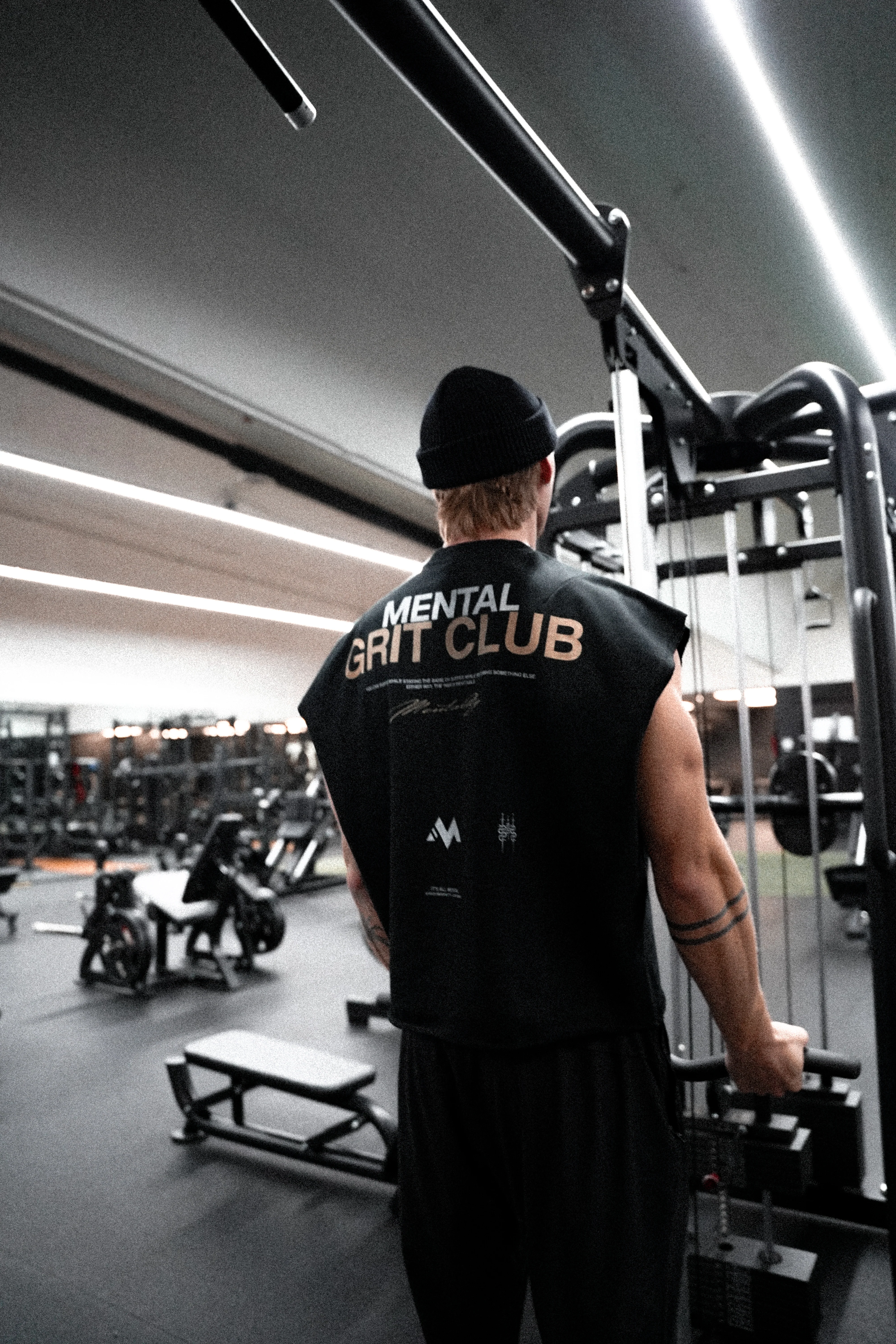 'MENTAL GRIT CLUB' FRENCH TERRY CUT-OFF - Image 3