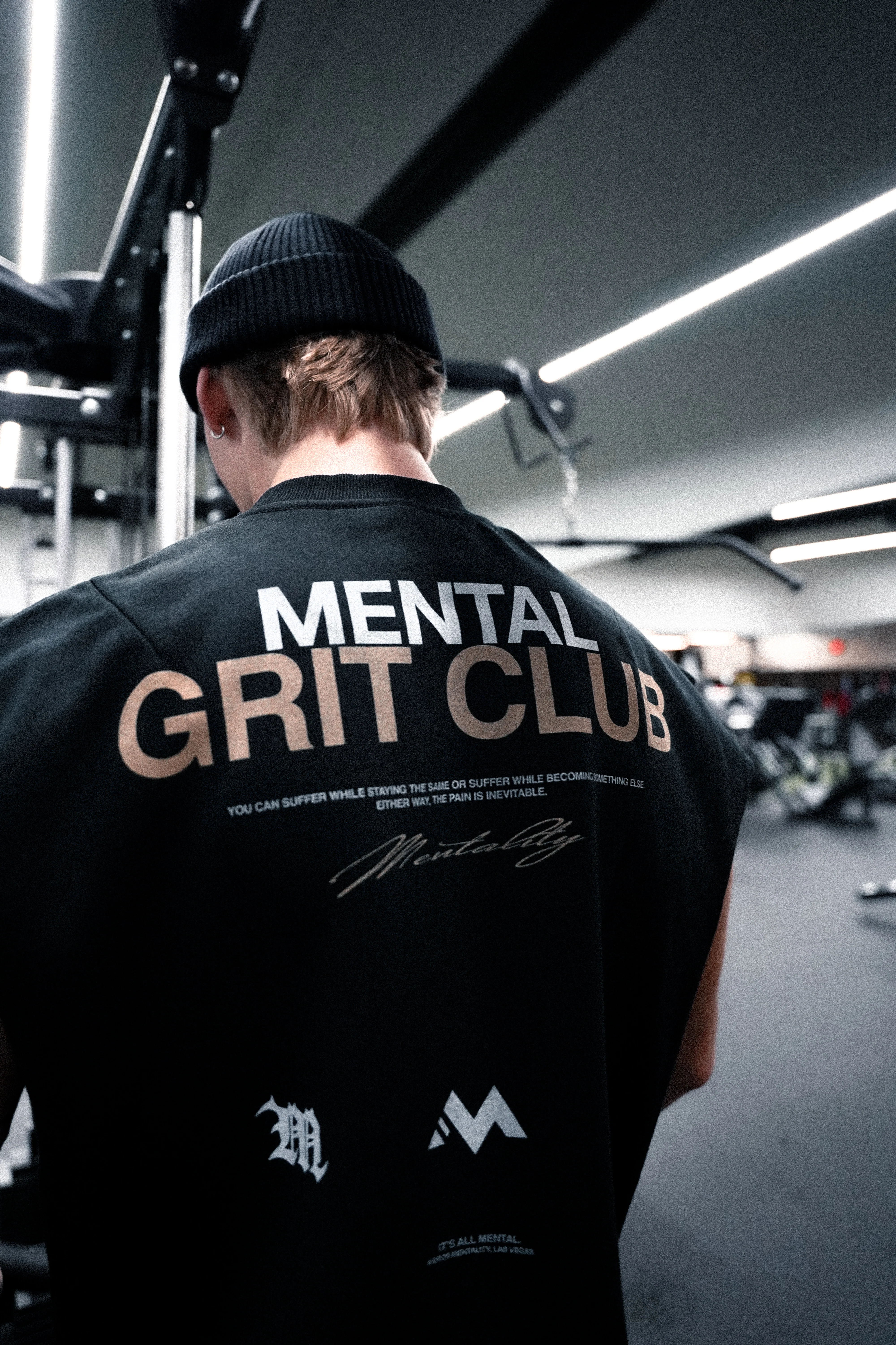 'MENTAL GRIT CLUB' FRENCH TERRY CUT-OFF - Image 4