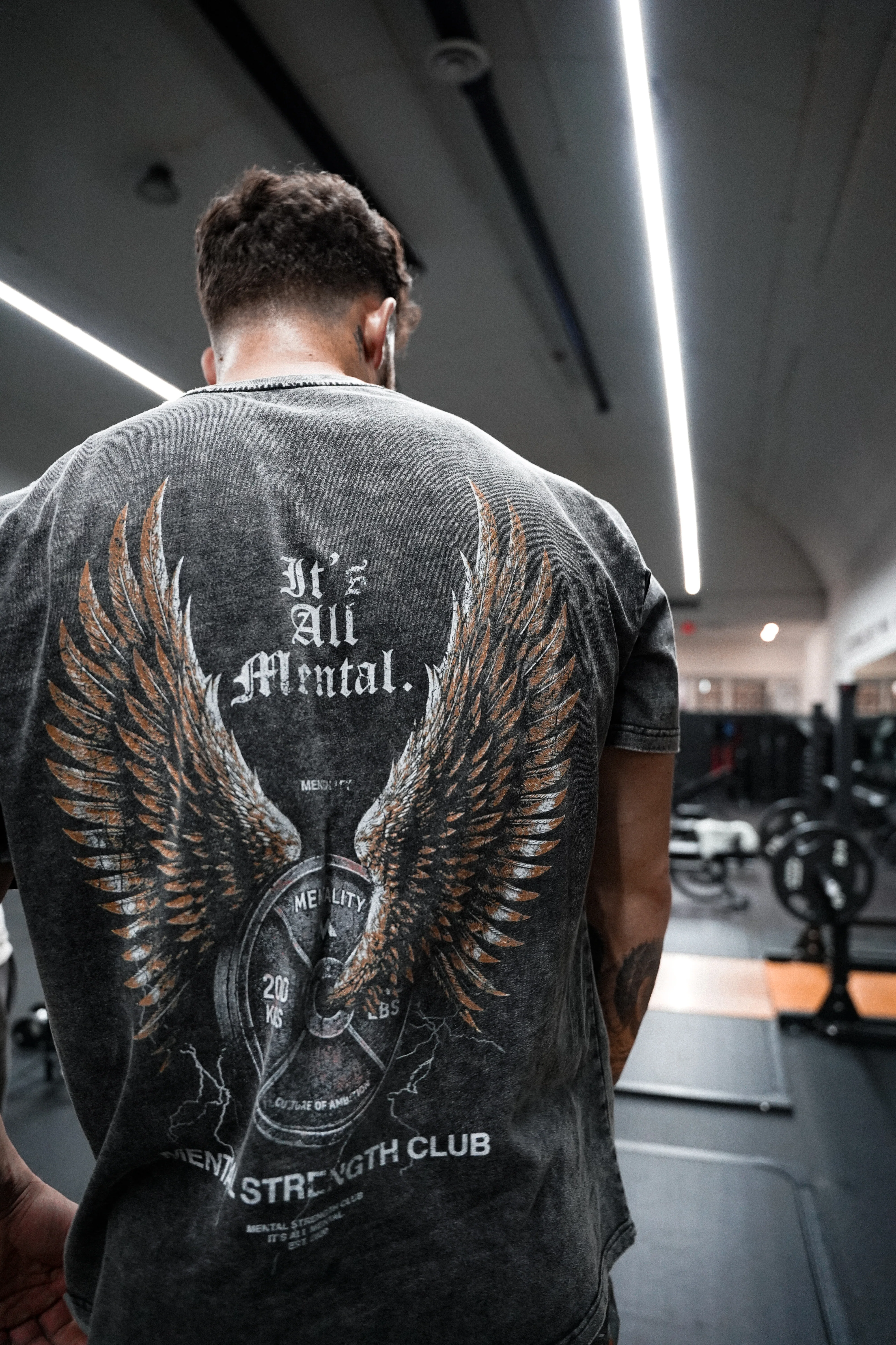 MENTAL STRENGTH CLUB VINTAGE TEE - Image 3