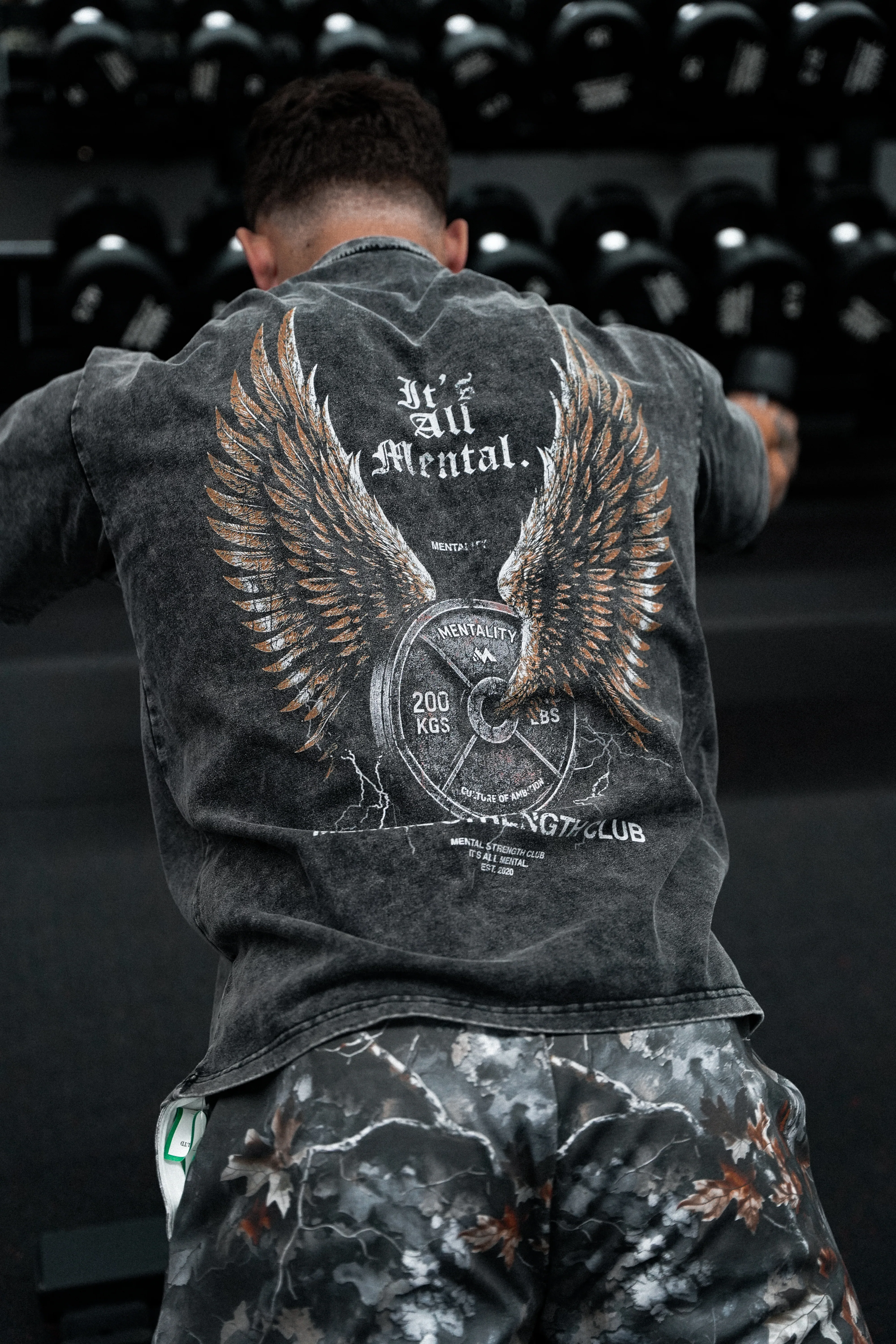 MENTAL STRENGTH CLUB VINTAGE TEE - Image 4