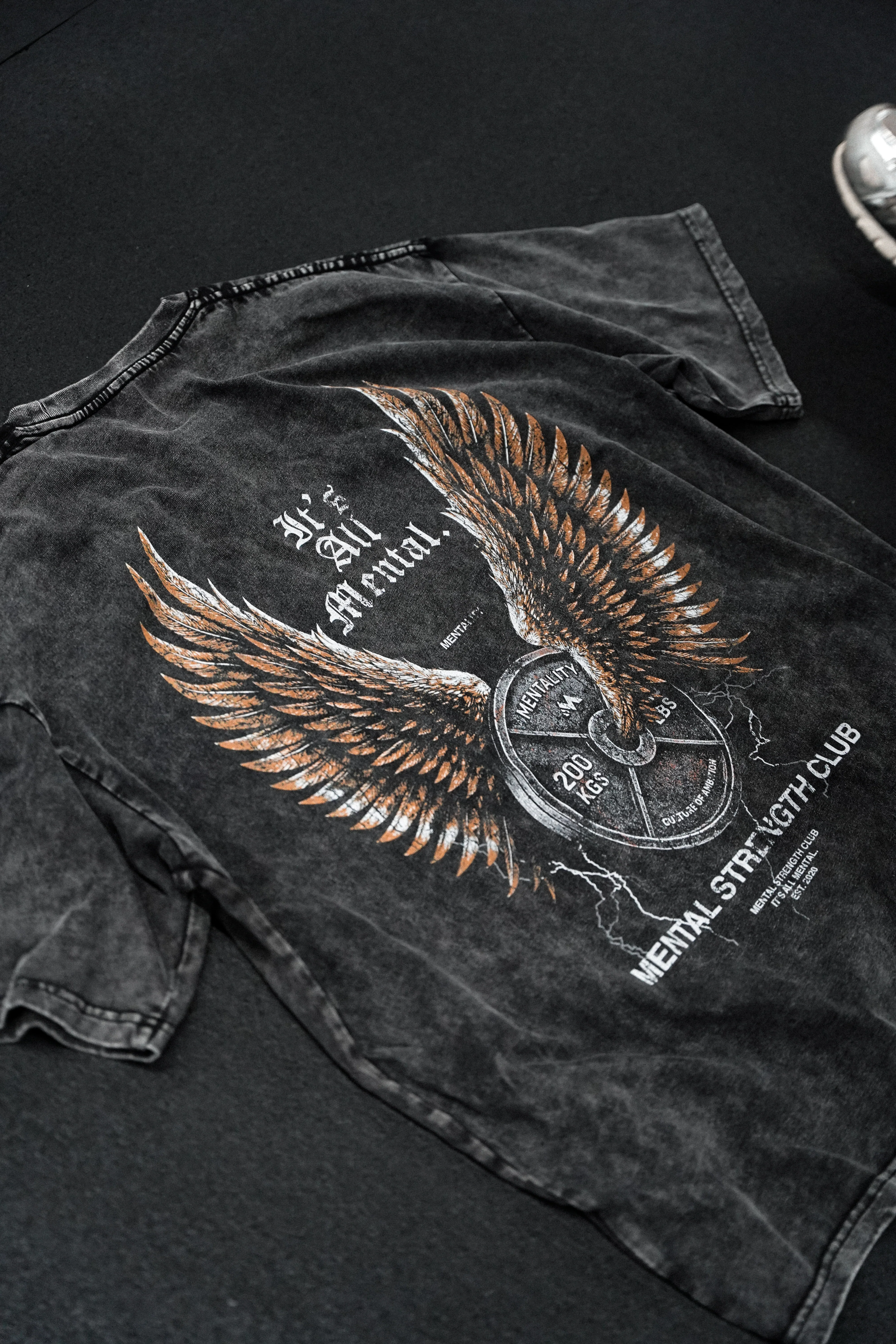 MENTAL STRENGTH CLUB VINTAGE TEE - Image 6