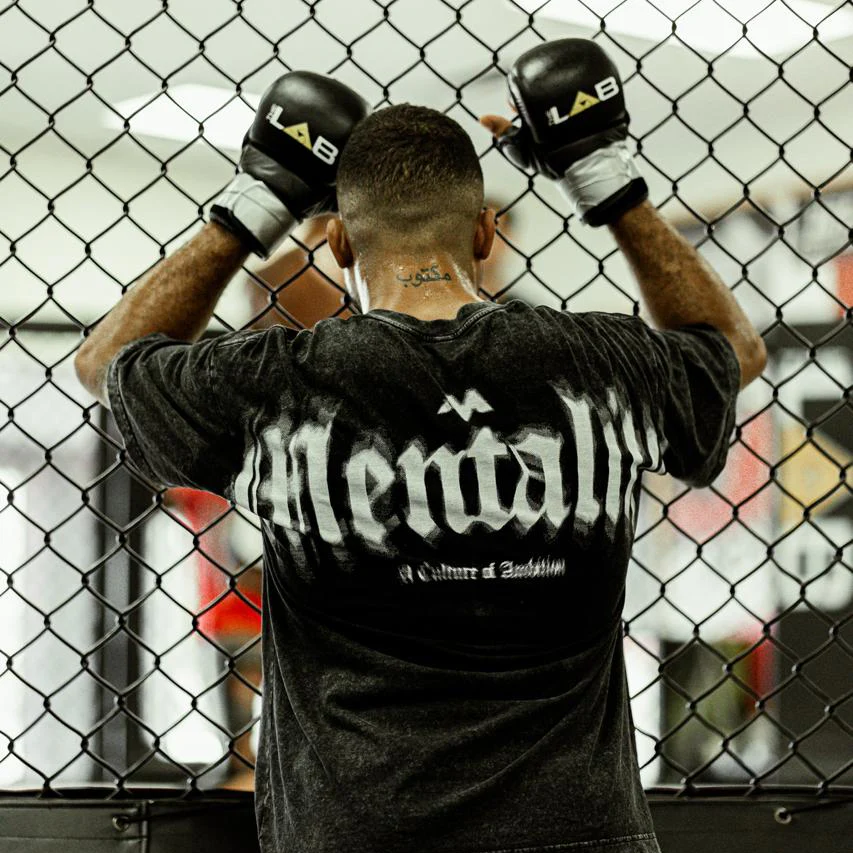 MENTALITY BLUR - VINTAGE TEE - Image 3
