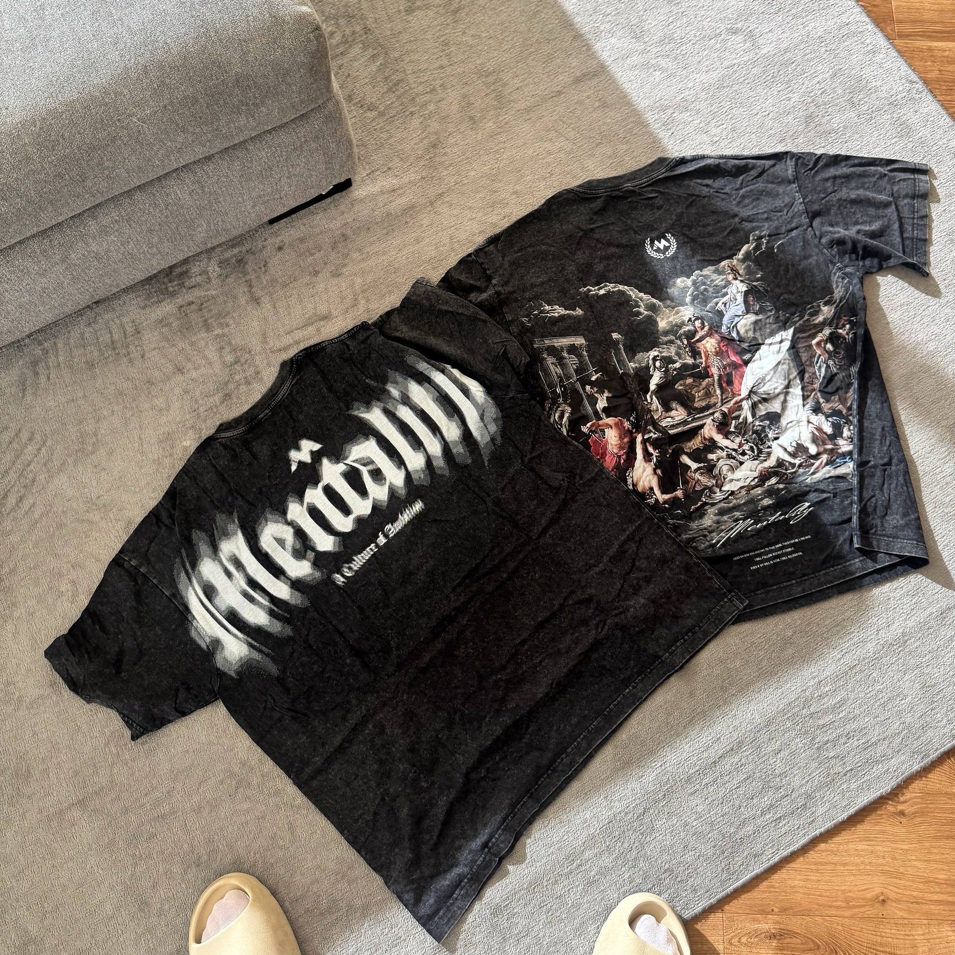 MENTALITY BLUR - VINTAGE TEE - Image 4