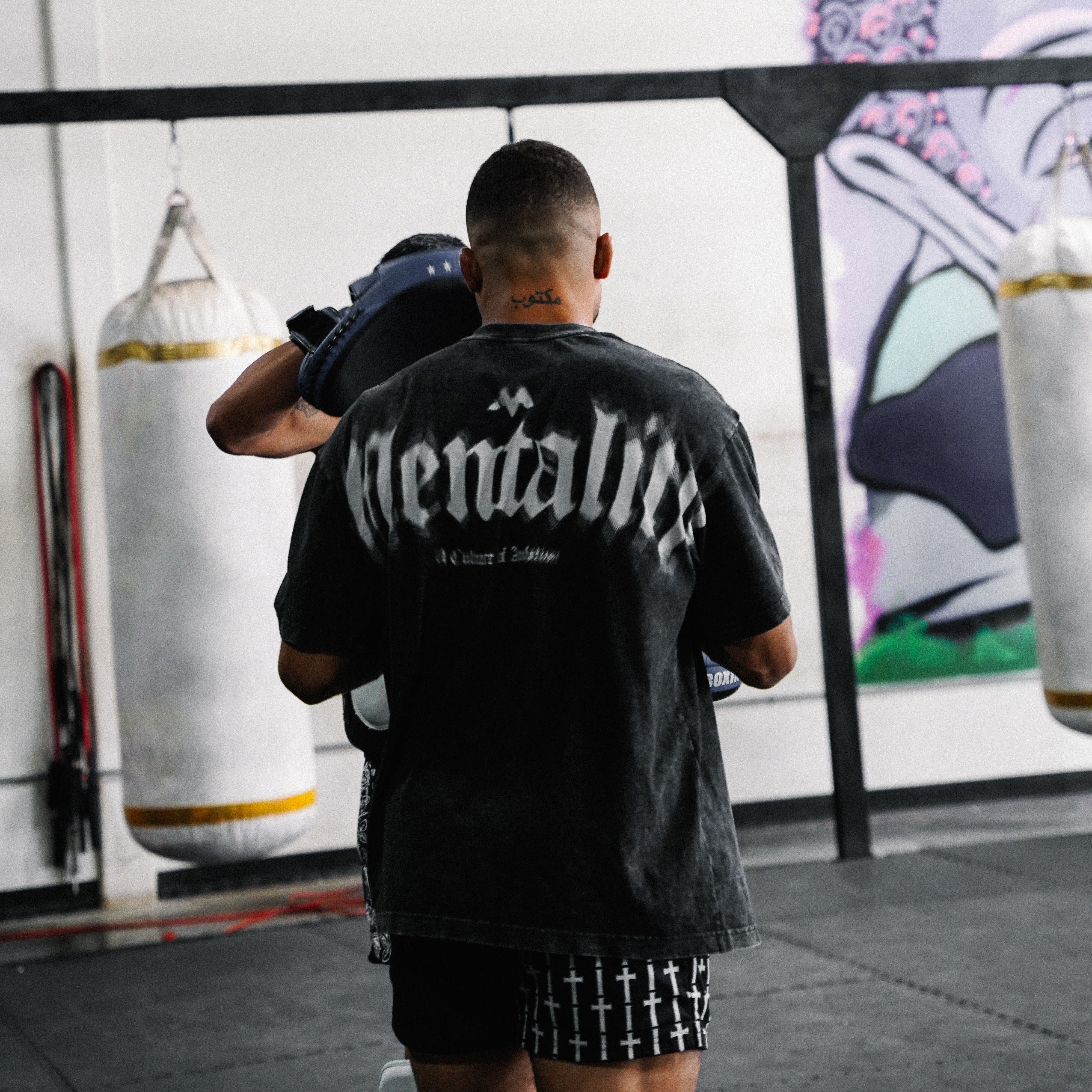 MENTALITY BLUR - VINTAGE TEE - Image 6