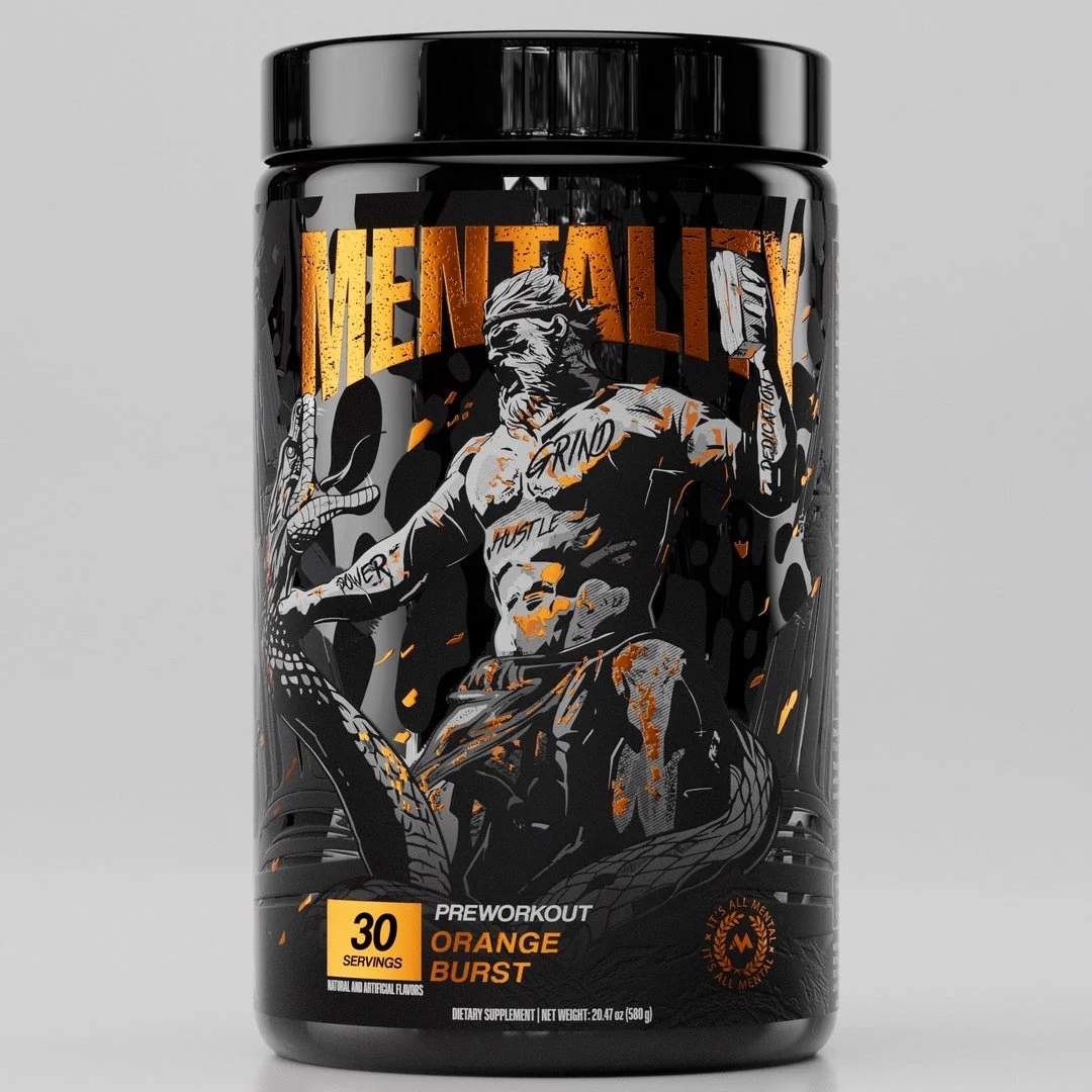 MENTALITY Pre-Workout - Orange Burst - Image 3