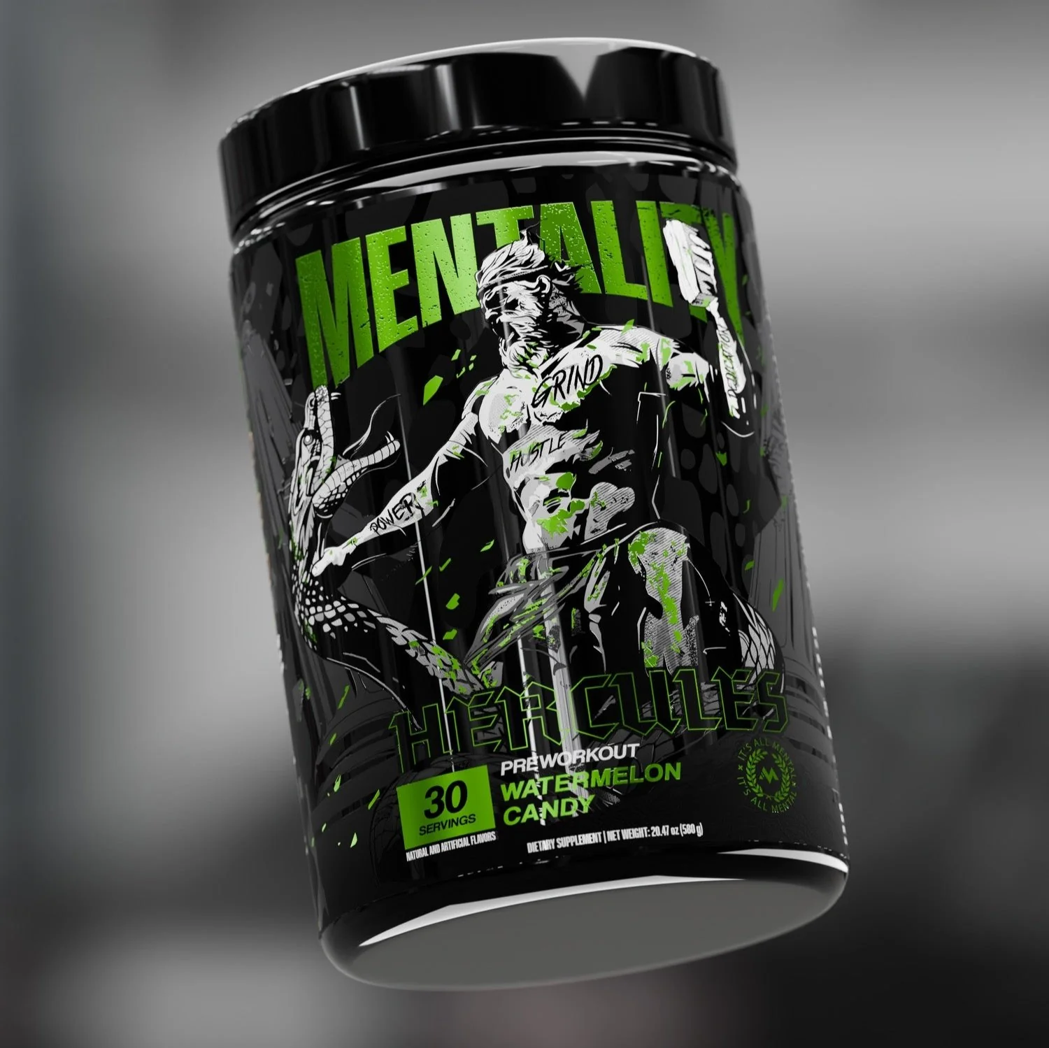 MENTALITY Pre-Workout - Watermelon Candy - Image 3