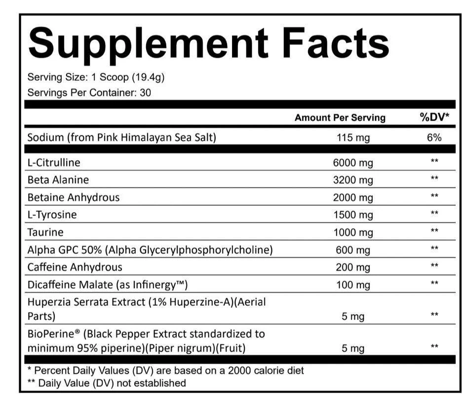 MENTALITY Pre-Workout - Watermelon Candy - Image 6