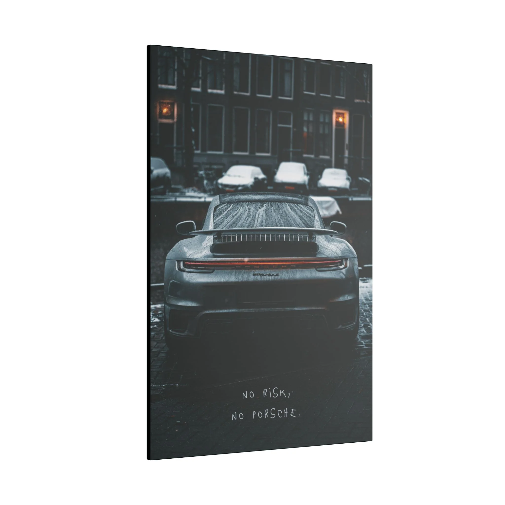 NO RISK, NO PORSCHE Canvas - Image 7