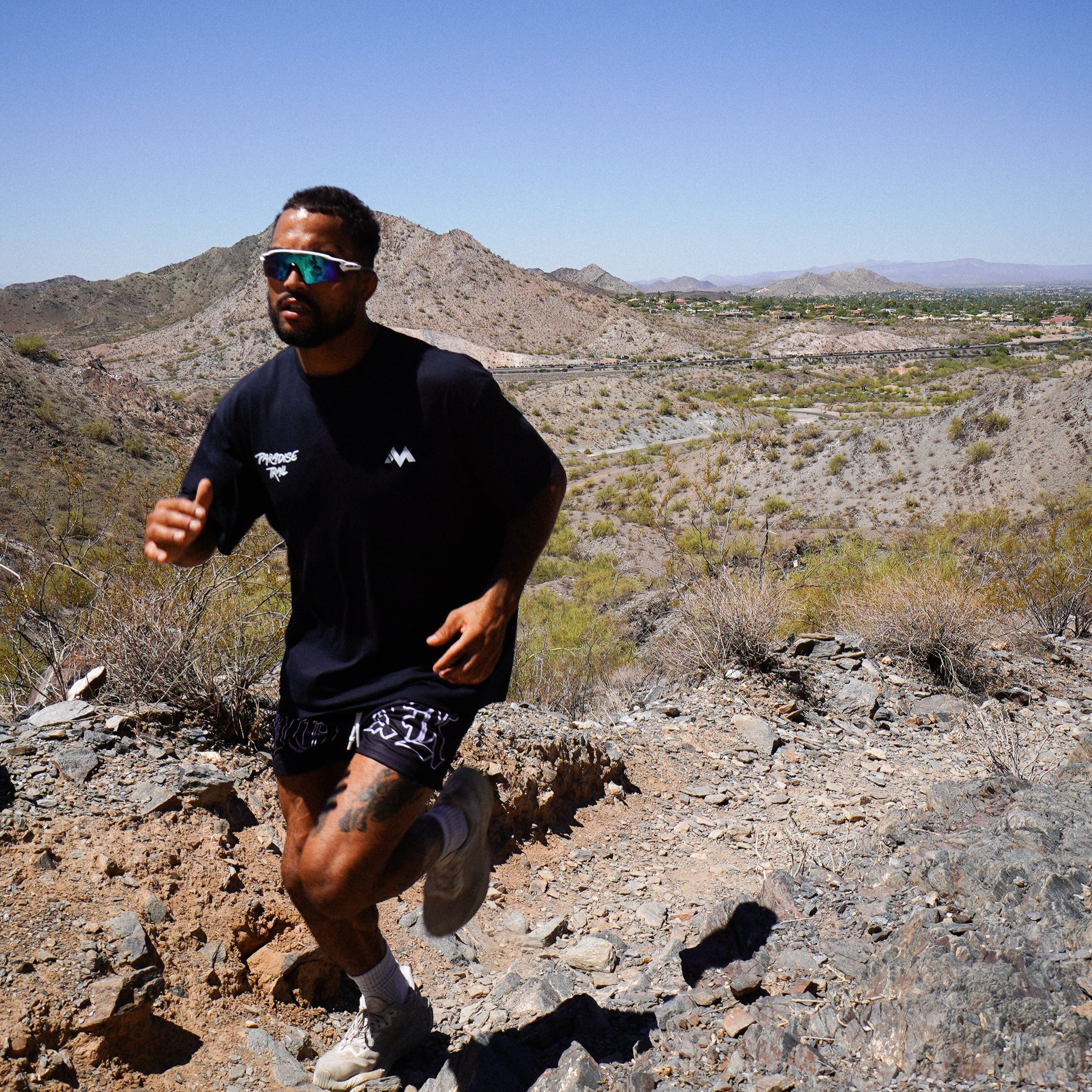 PARADISE TRAIL TEE - NAVY BLUE - Image 3