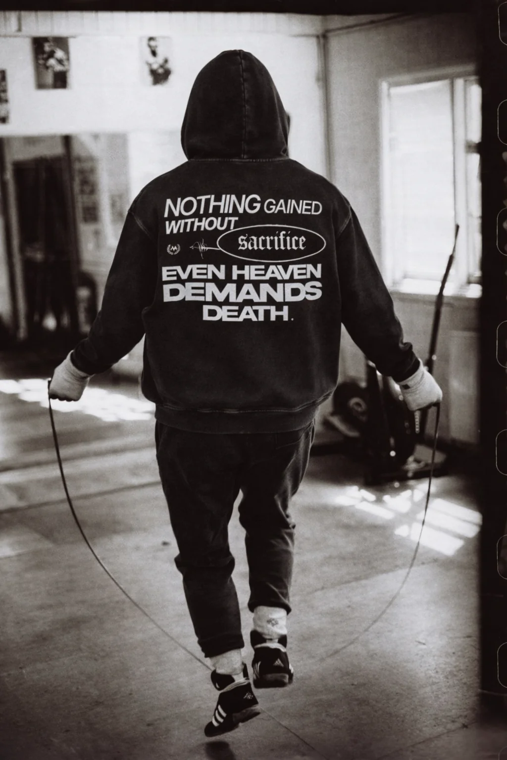 'SACRIFICE' HOODIE - VINTAGE - Image 5