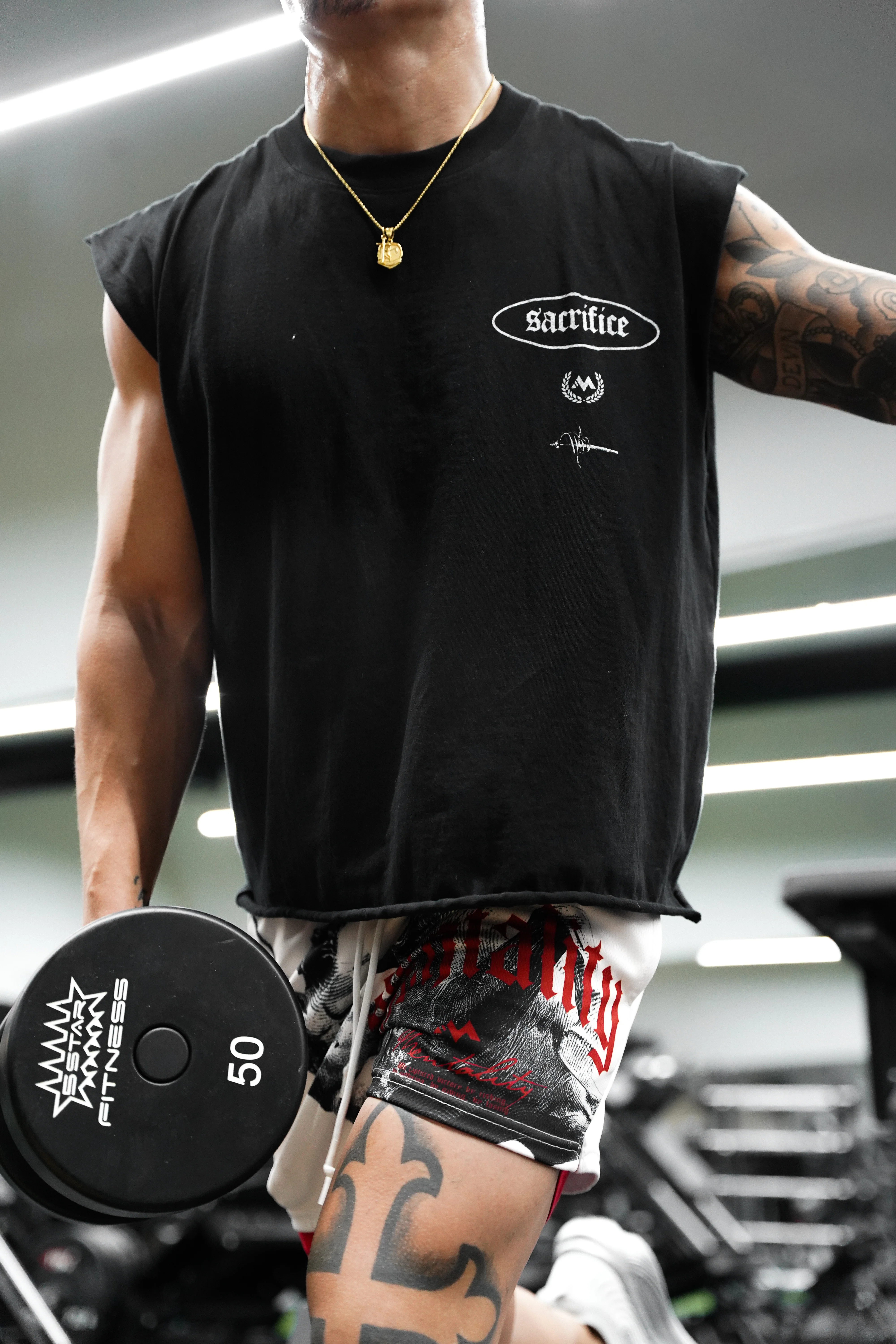 SACRIFICE TEE - BLACK - Image 4