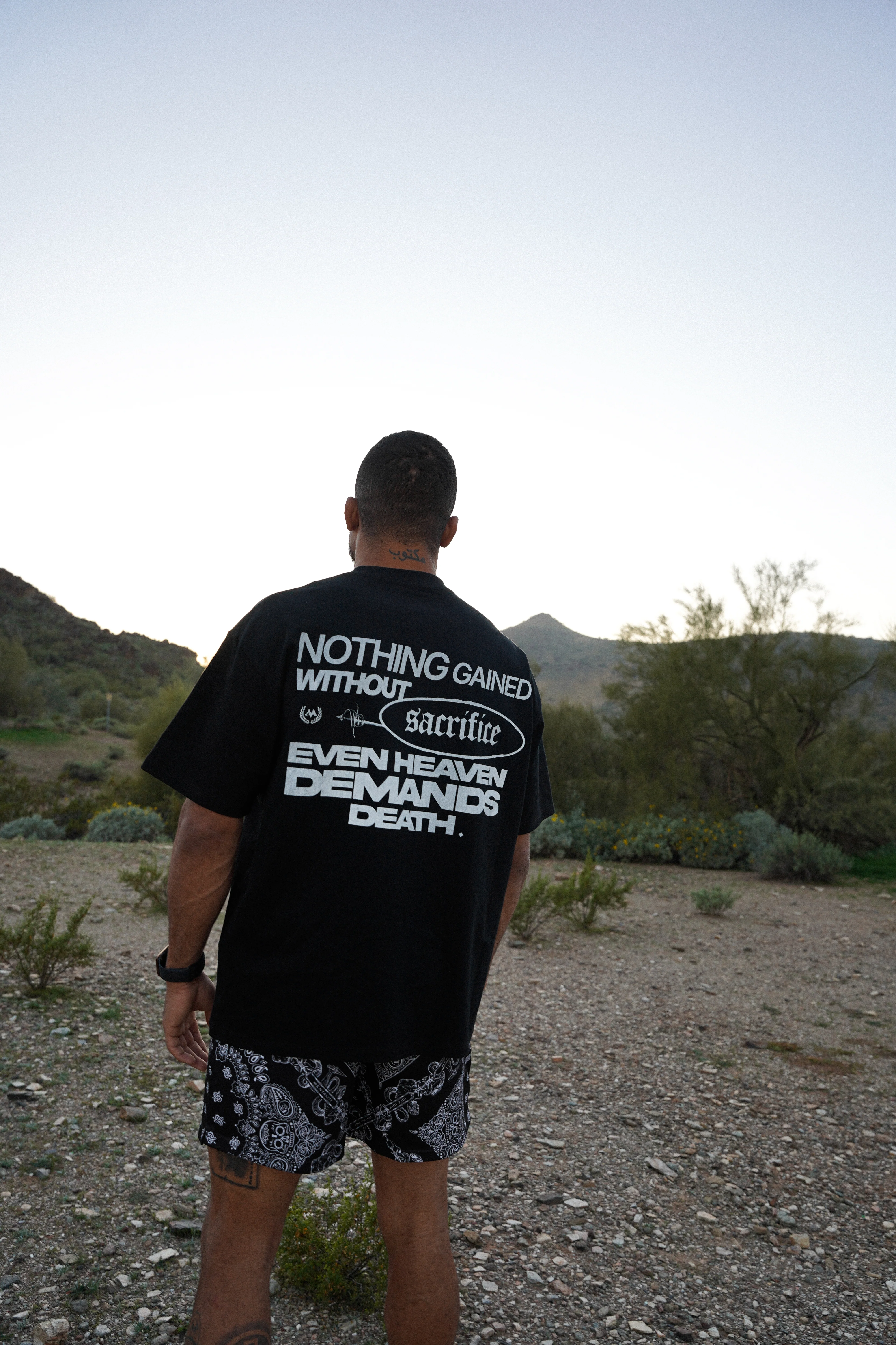 SACRIFICE TEE - BLACK - Image 6