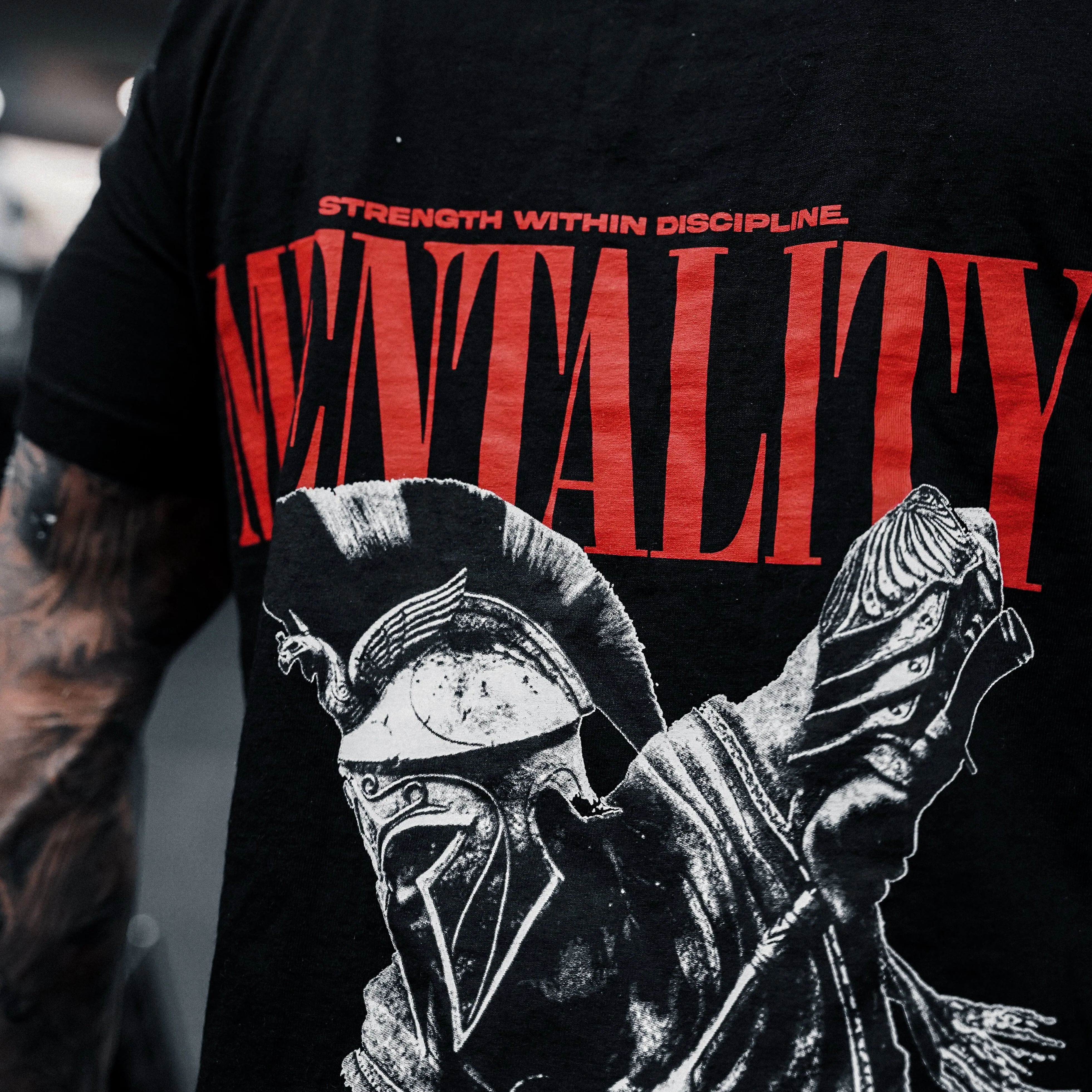 SPARTAN MENTALITY - BLACK - Image 4