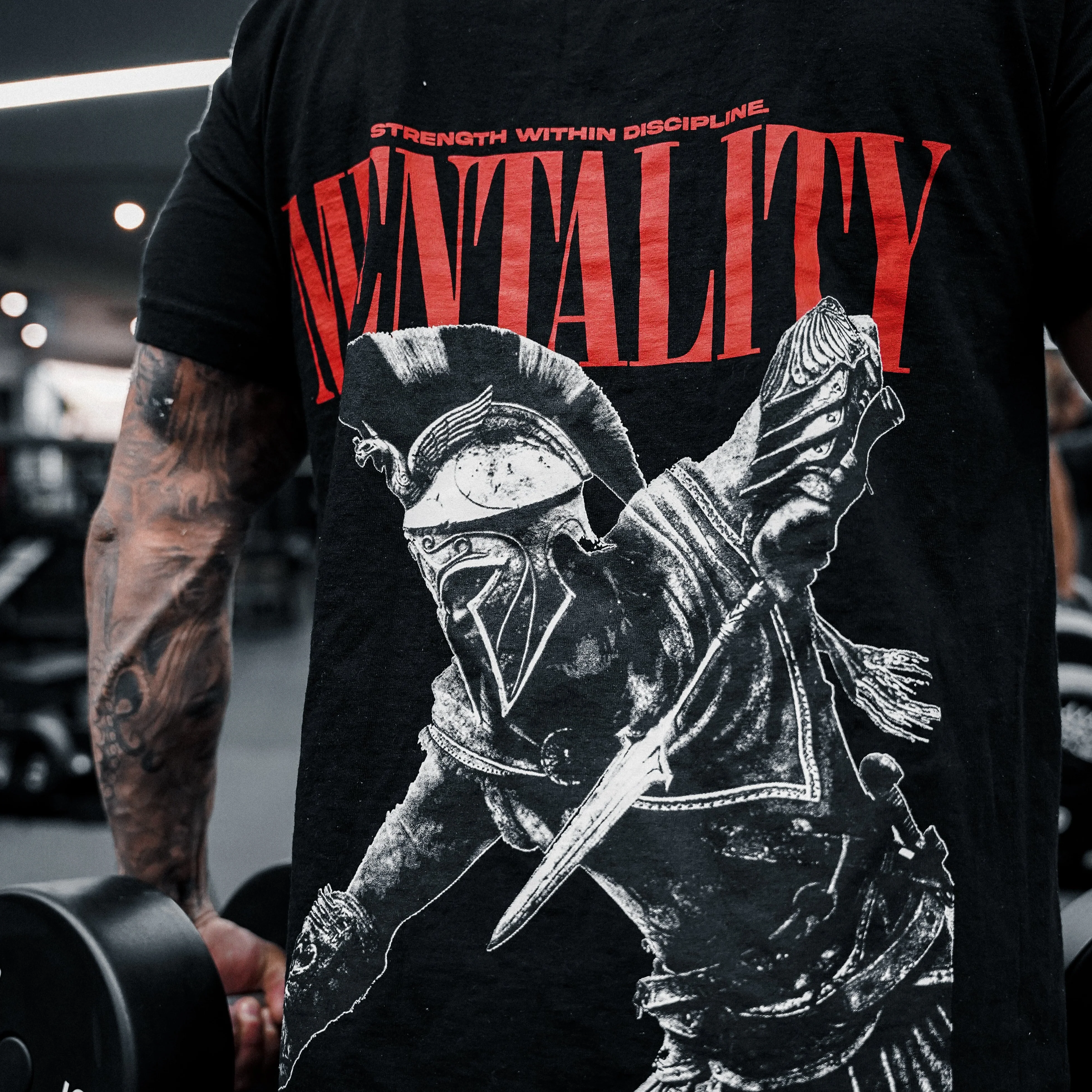 SPARTAN MENTALITY - BLACK - Image 5