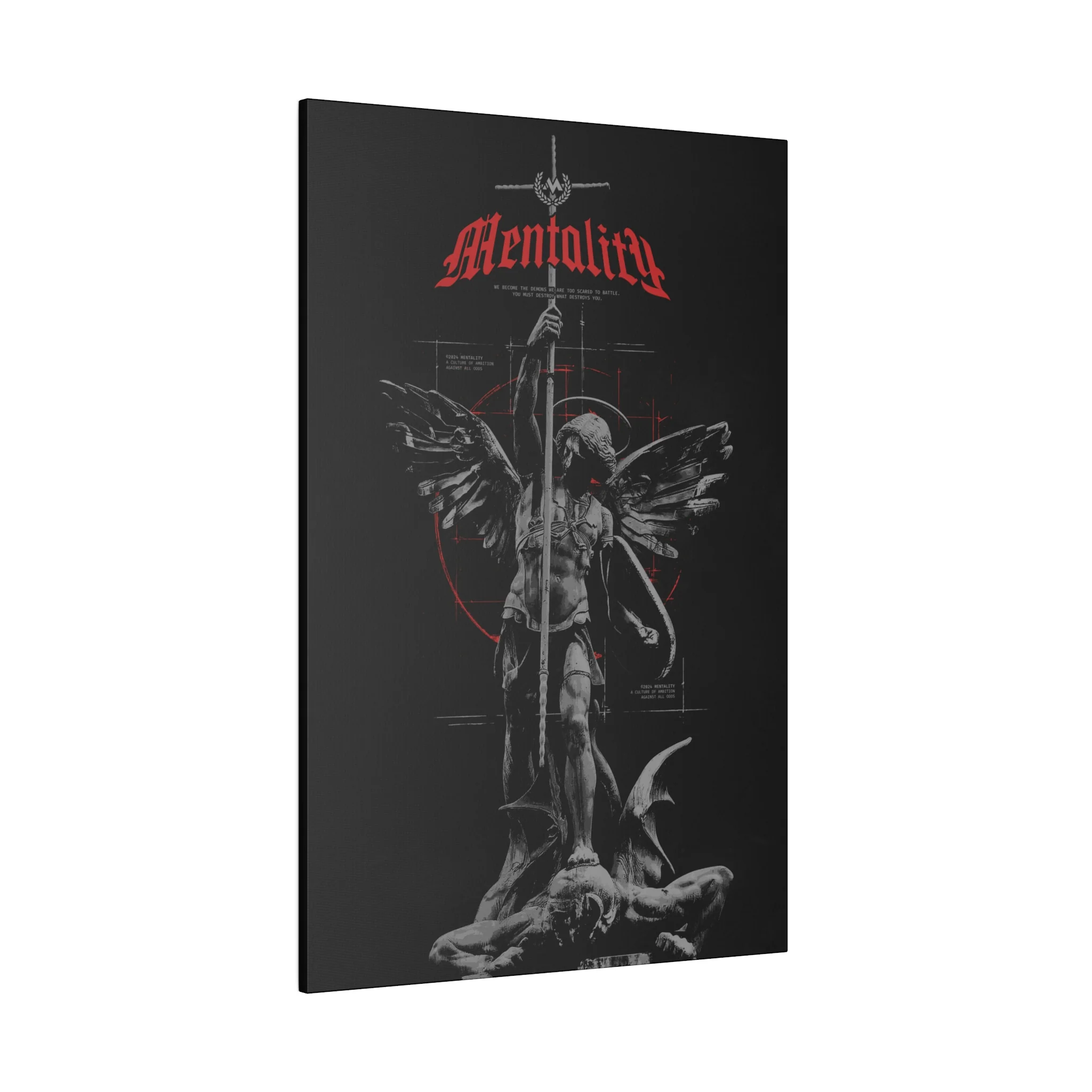 ST. MICHAEL: DESTROYING EVIL CANVAS - Image 3