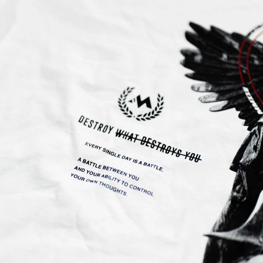 ST. MICHAEL 'THE BATTLE' TEE - WHITE - Image 5