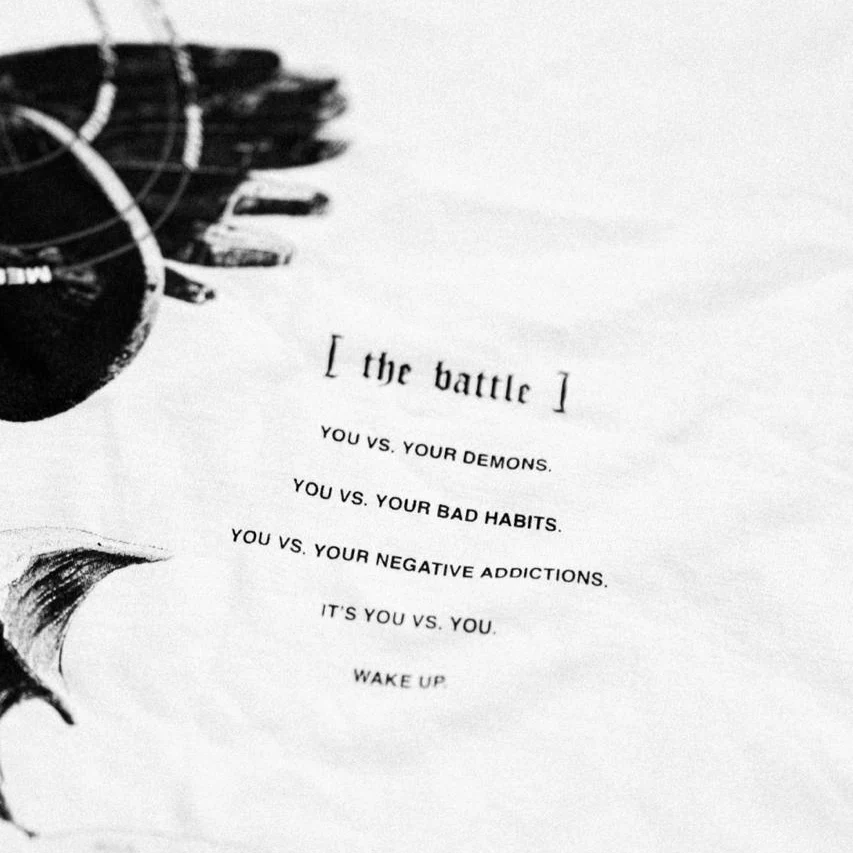ST. MICHAEL 'THE BATTLE' TEE - WHITE - Image 6