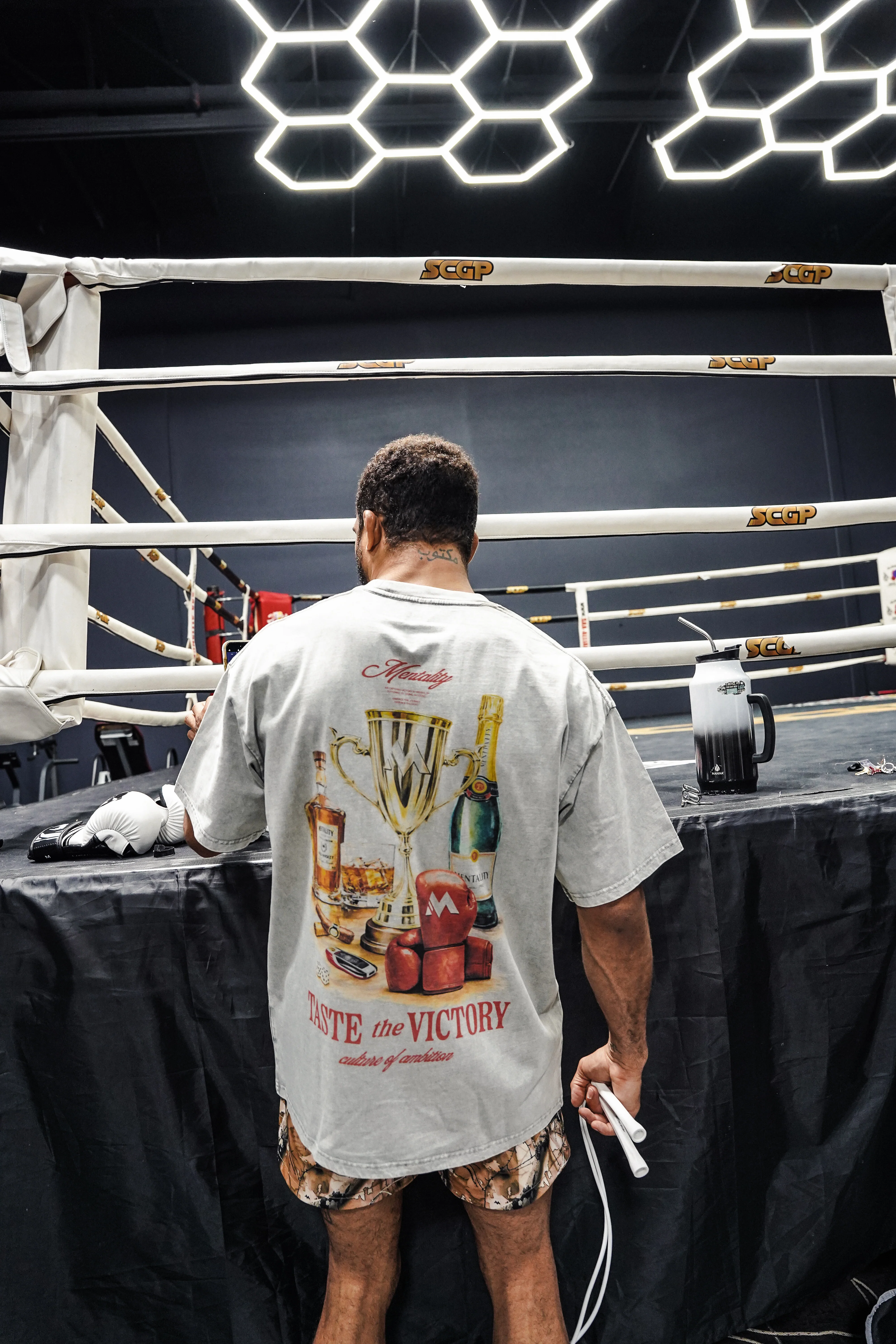 TASTE OF VICTORY VINTAGE GRAY TEE - Image 3