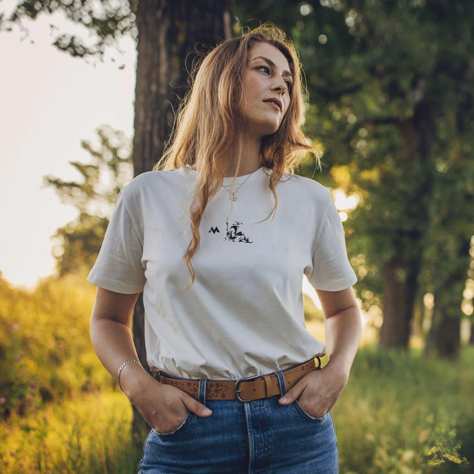 'YOU'RE HER' TEE - WHITE - Image 5